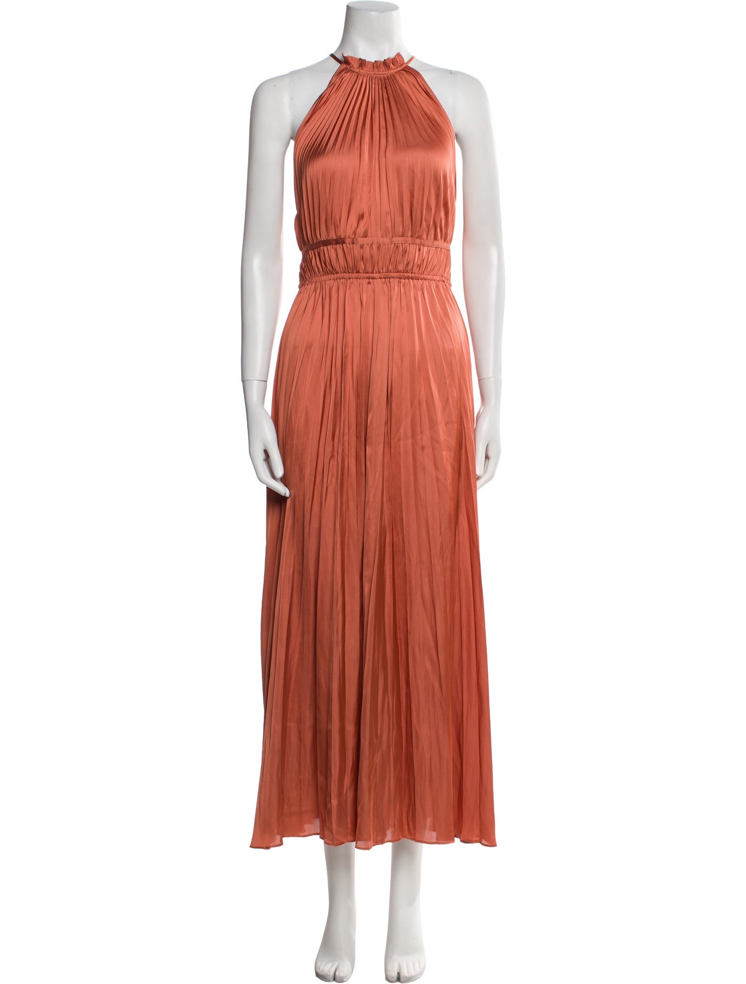 Maje Halterneck Long Dress