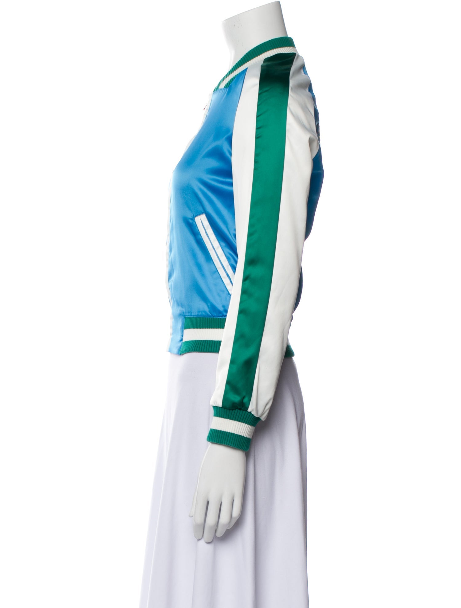 Maje Graphic Print Bomber Jacket