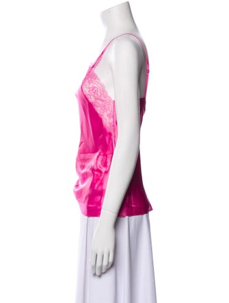 Maje Silk V-Neck Top