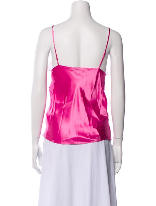 Maje Silk V-Neck Top