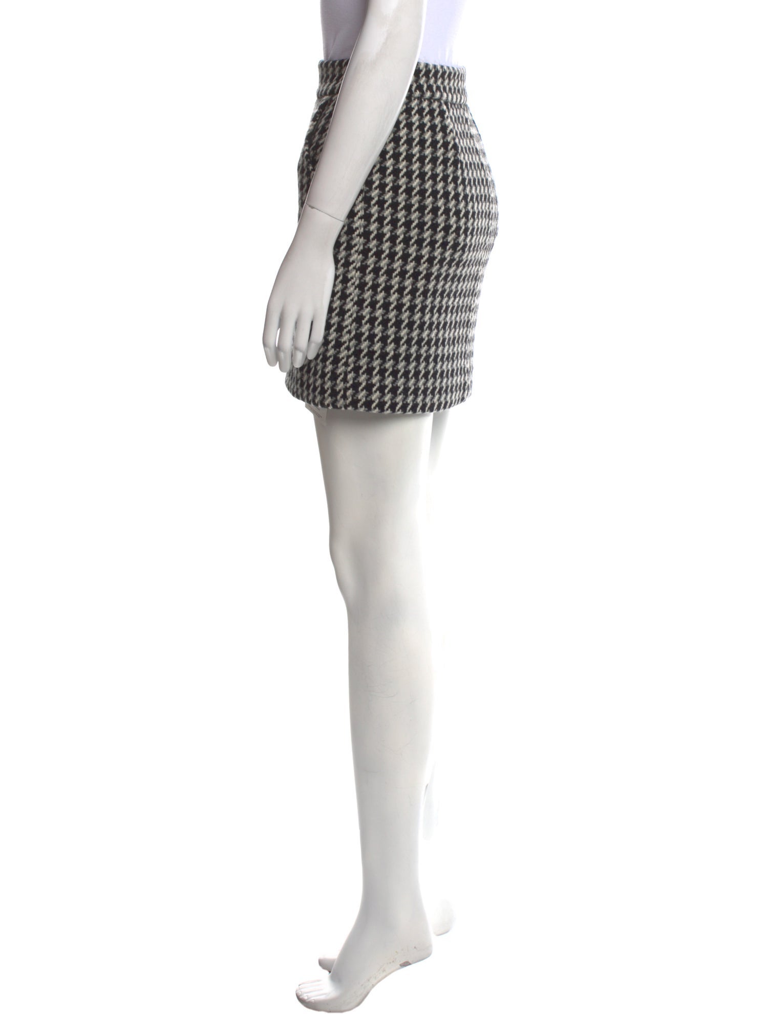 Maje Wool Mini Skirt