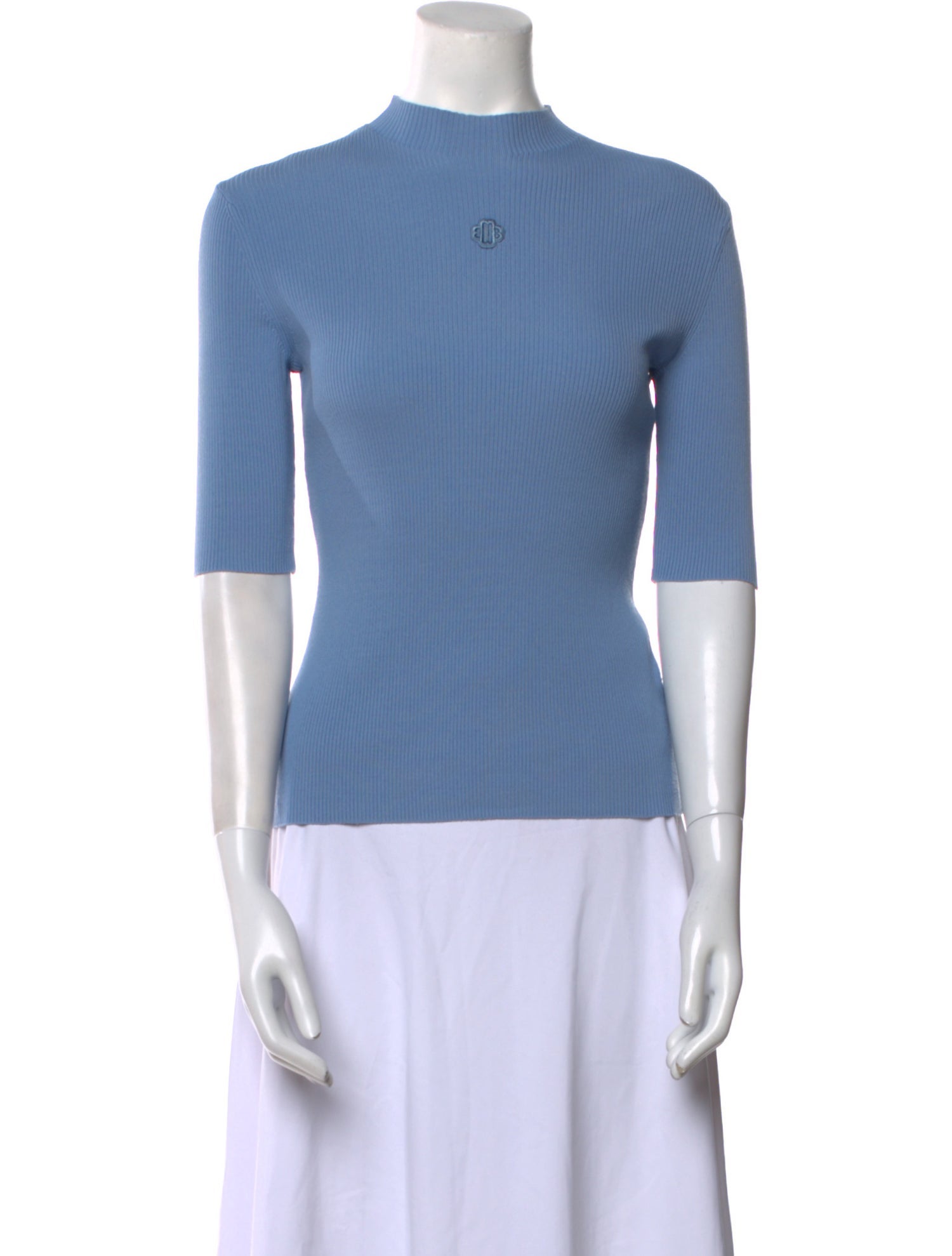 Maje Mock Neck Sweater