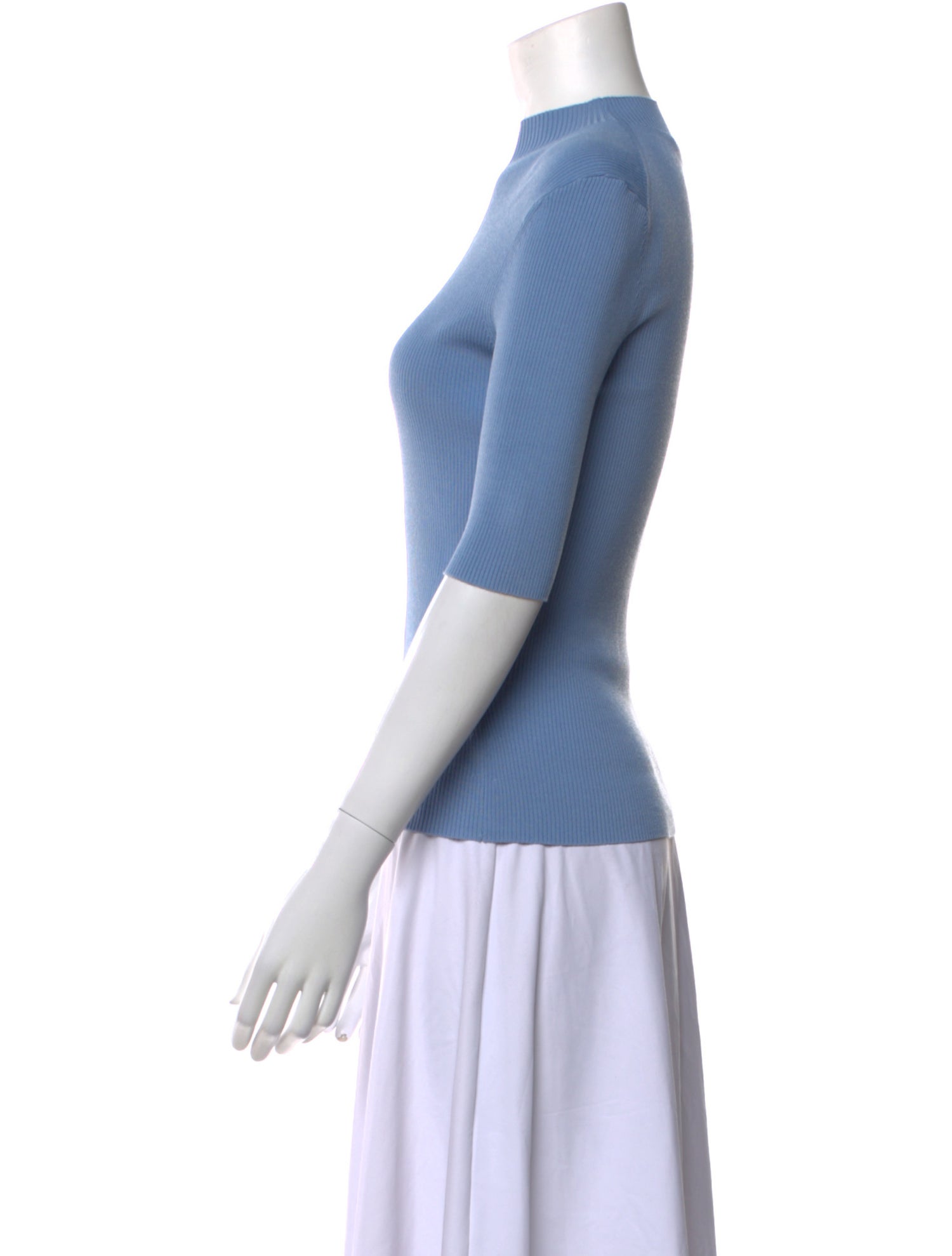 Maje Mock Neck Sweater