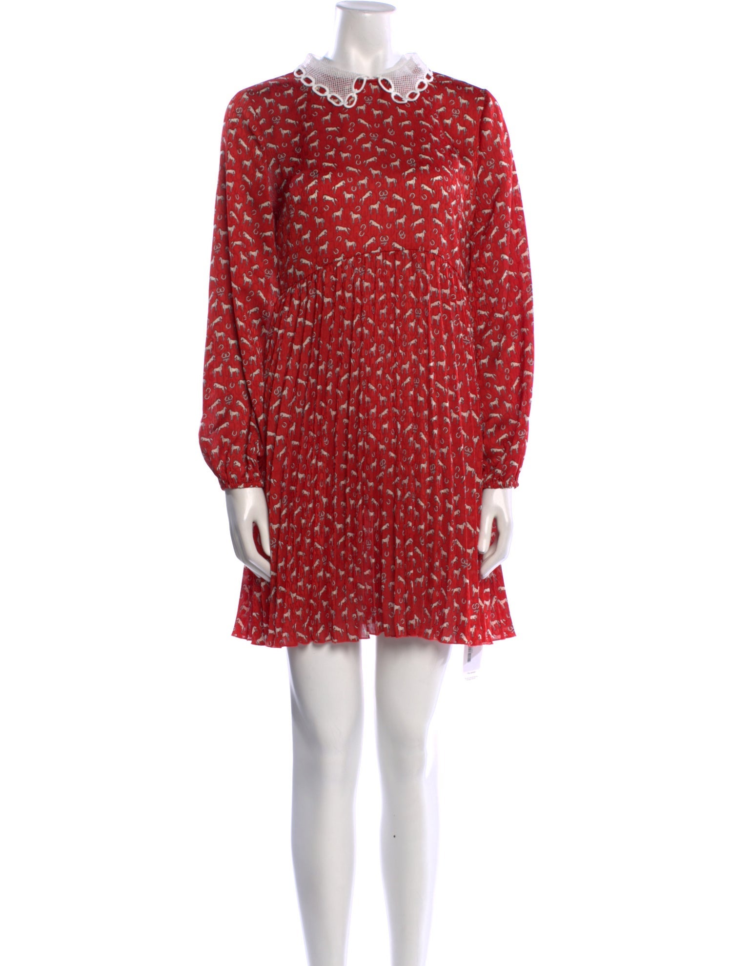 Maje Printed Mini Dress