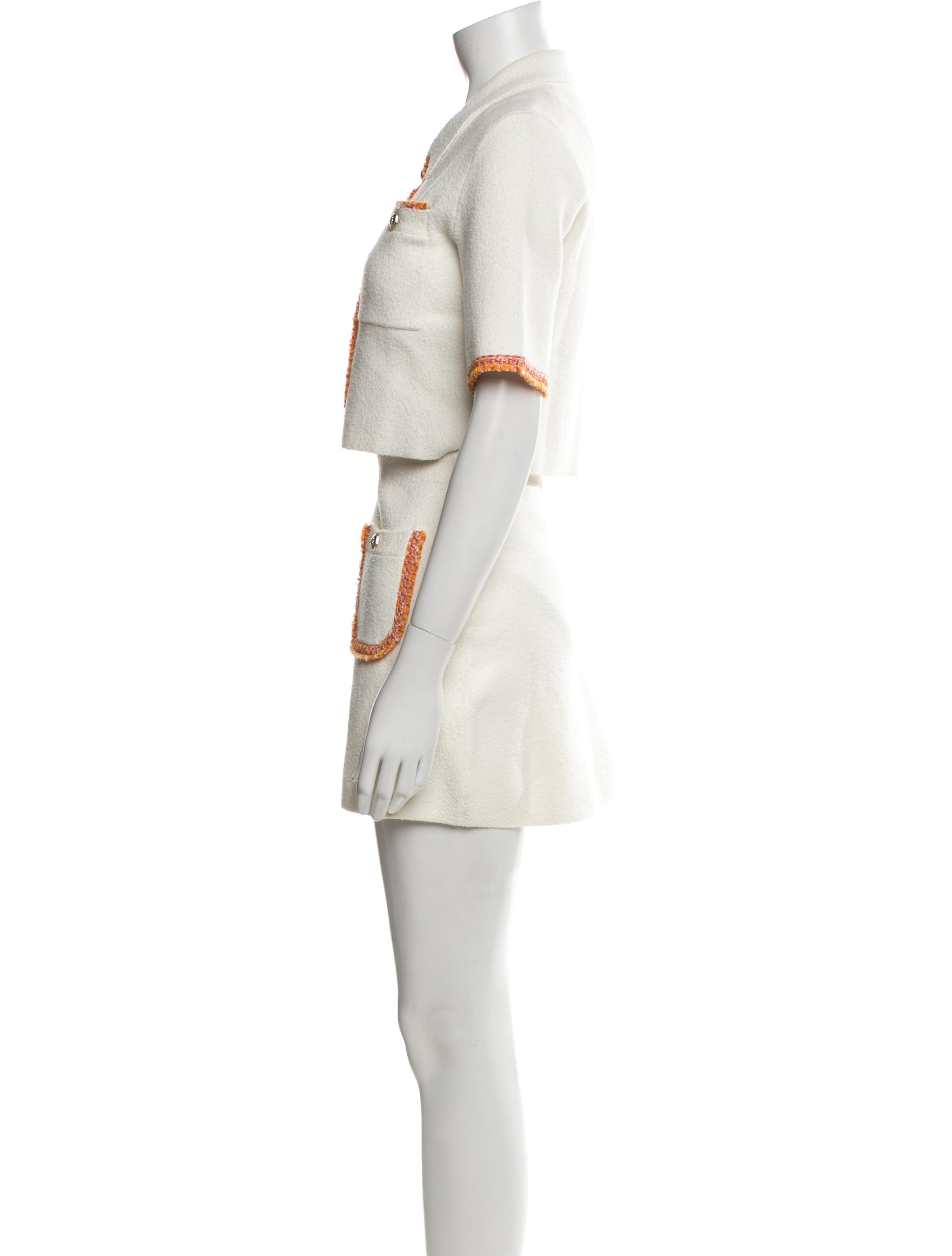 Maje Embroidered Accent Skirt Set w/ Tags