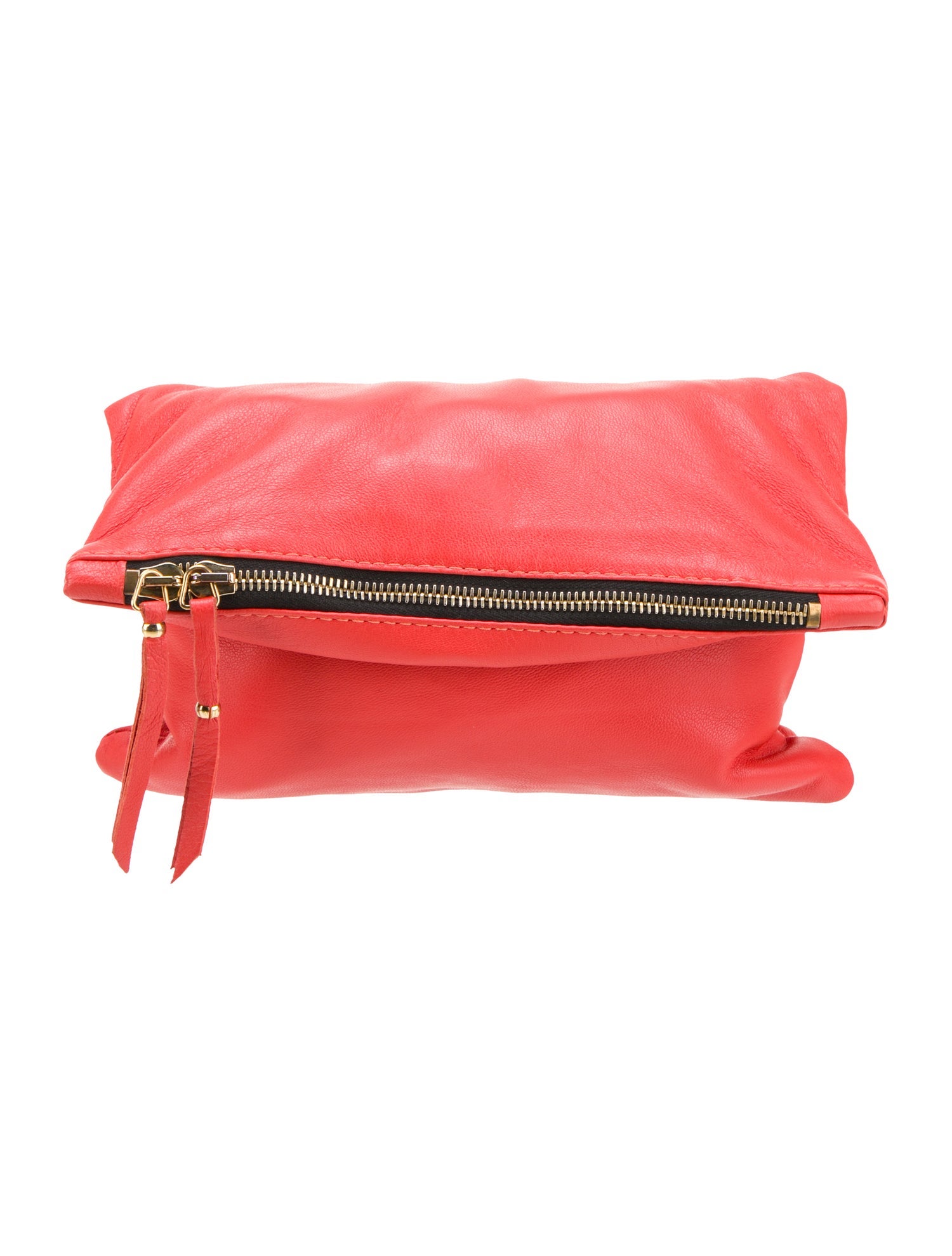 Maje Leather Clutch