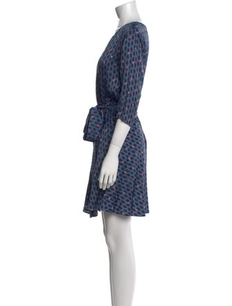 Maje Printed Mini Dress