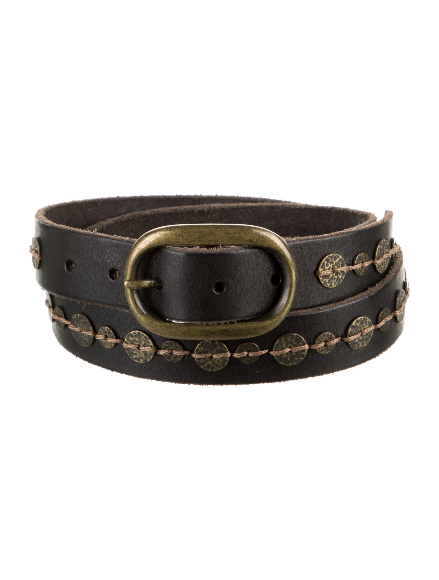 Maje Leather Waist Belt