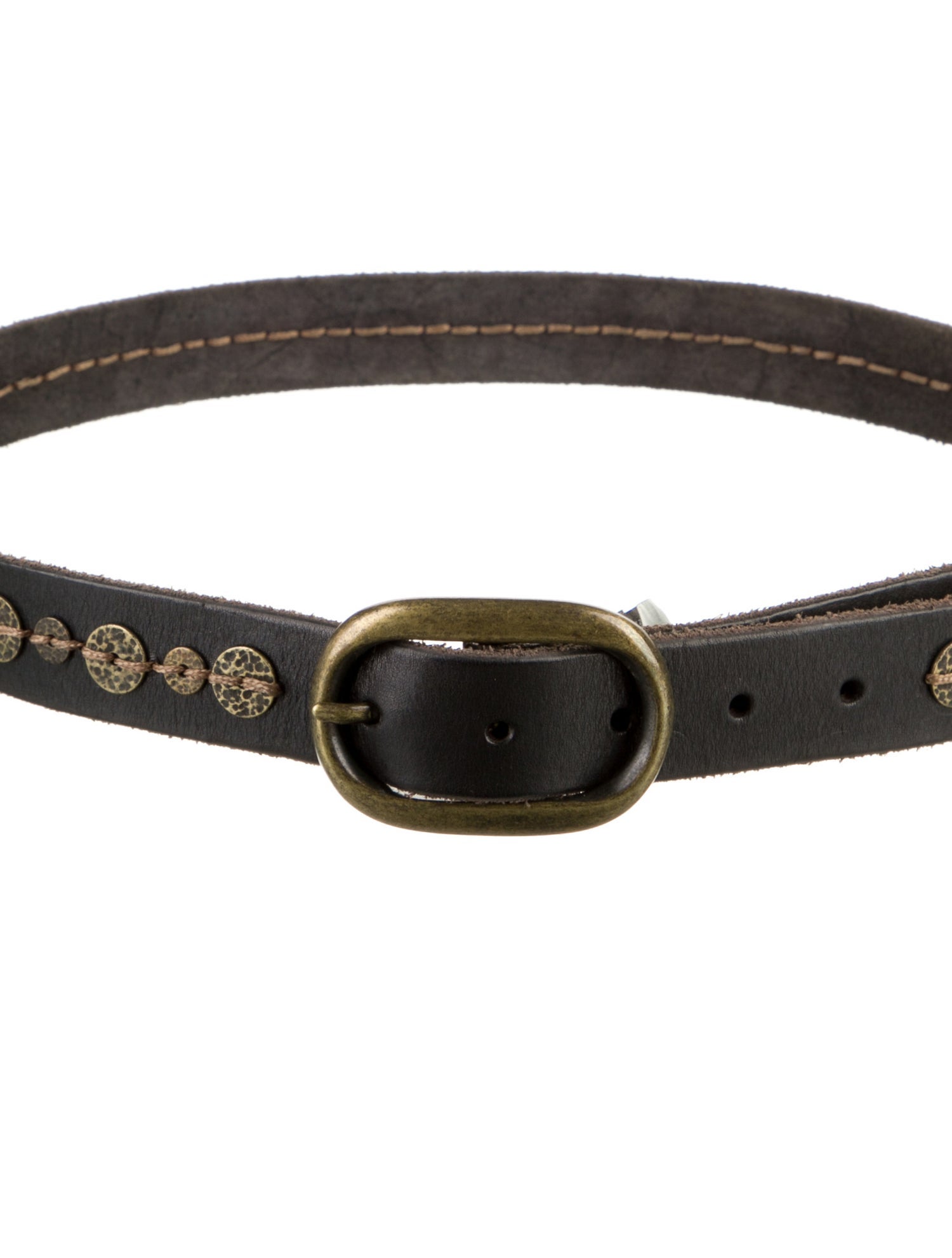 Maje Leather Waist Belt
