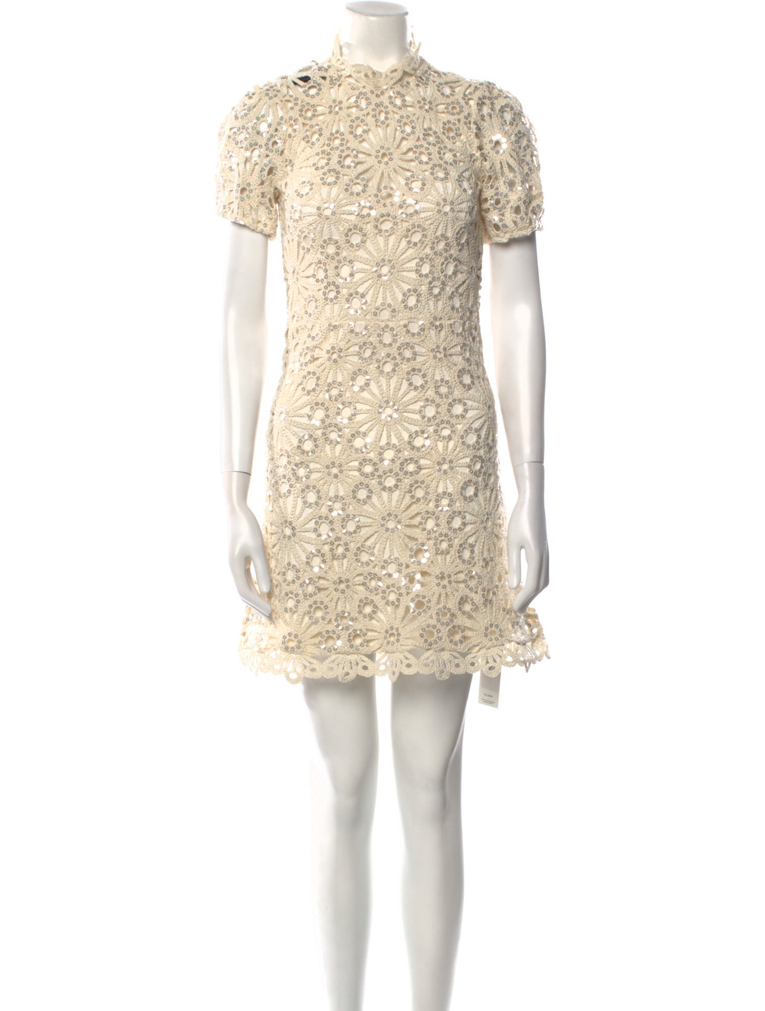Maje Lace Pattern Mini Dress w/ Tags