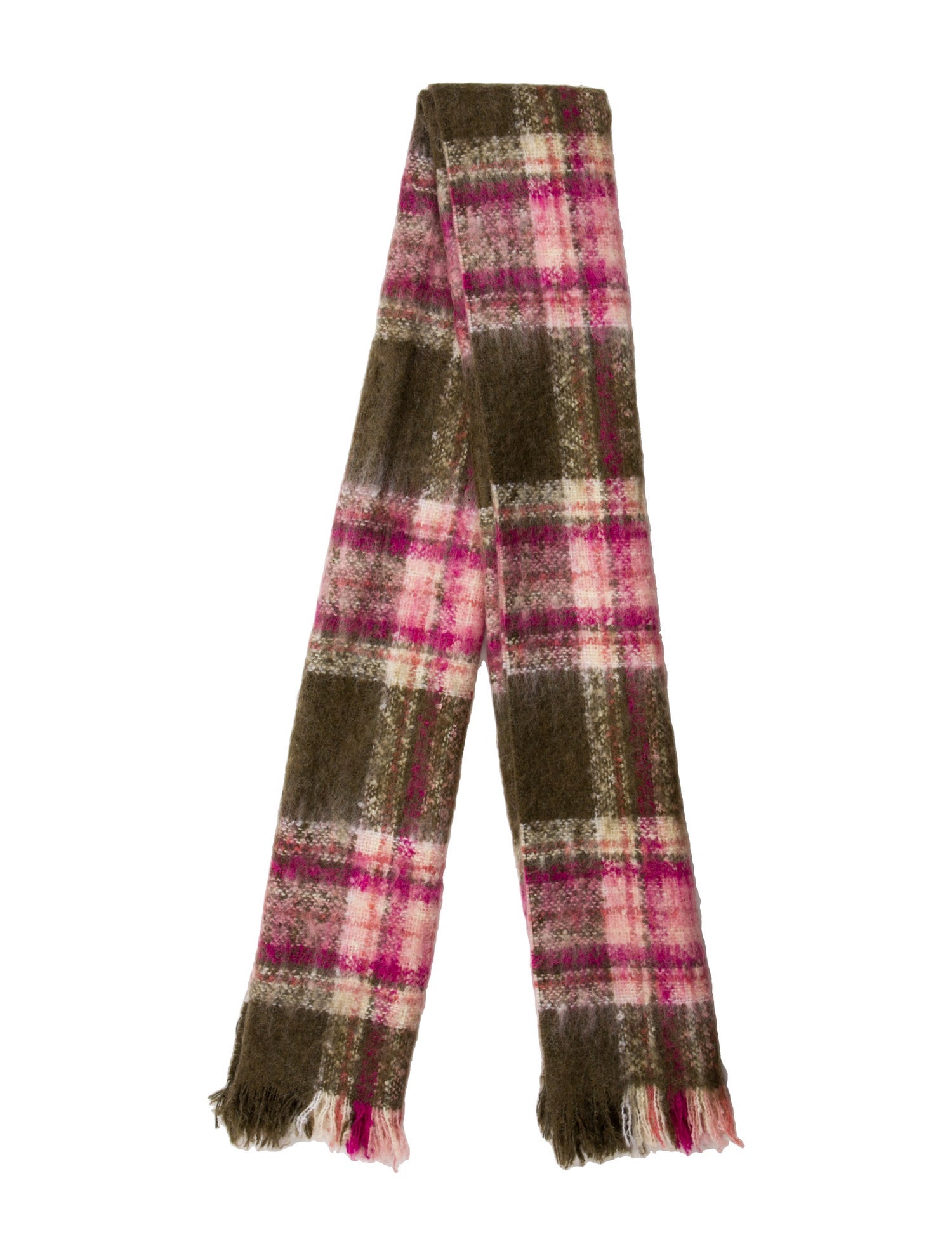 Maje Acrylic Striped Scarf