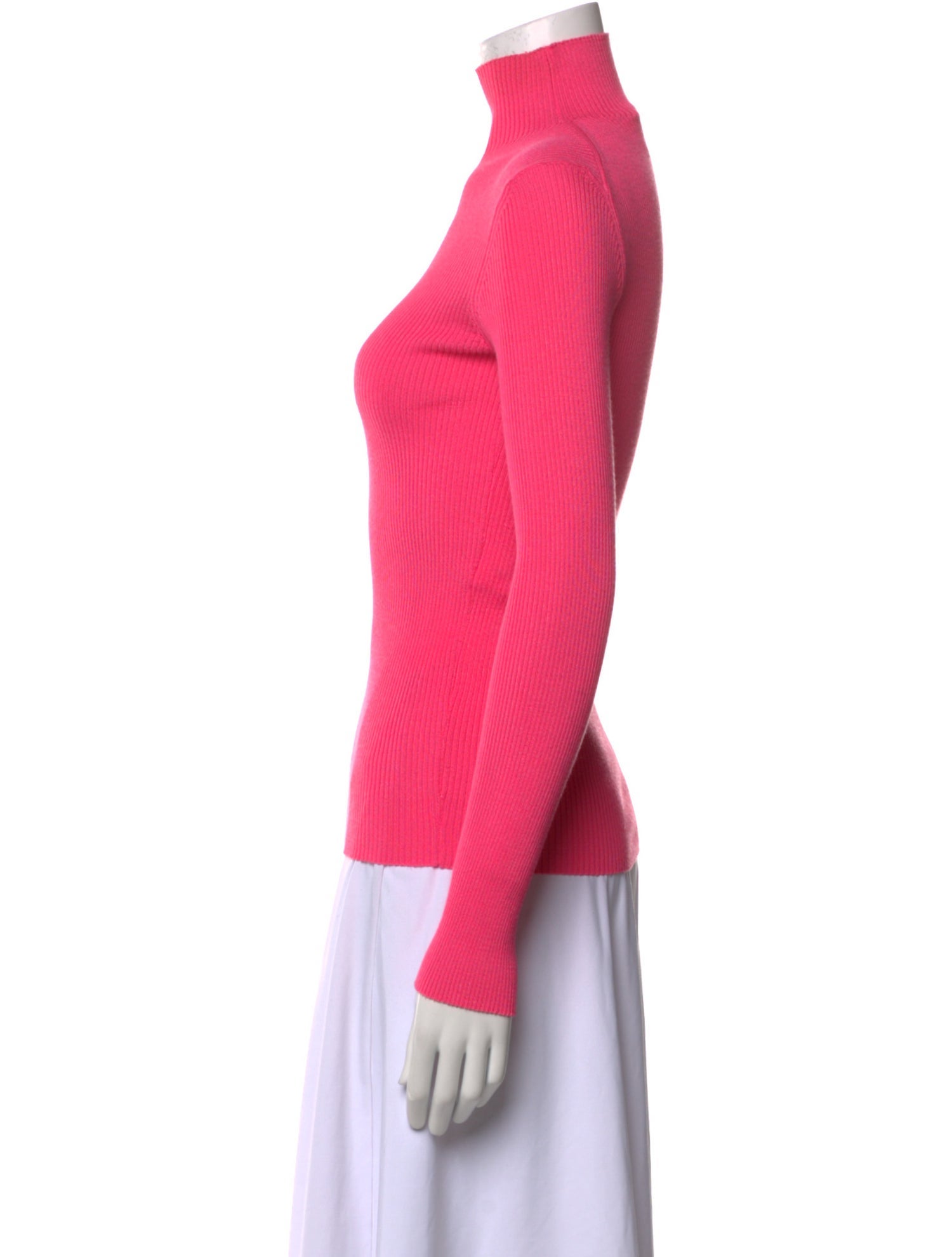 Maje Turtleneck Long Sleeve Top