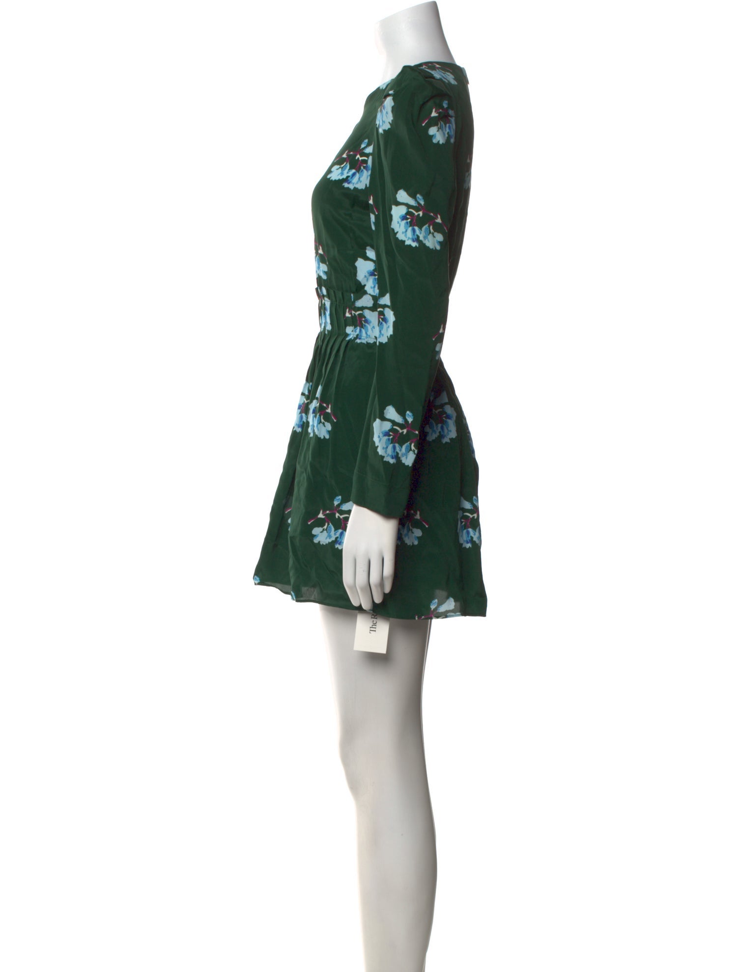Maje Floral Print Mini Dress
