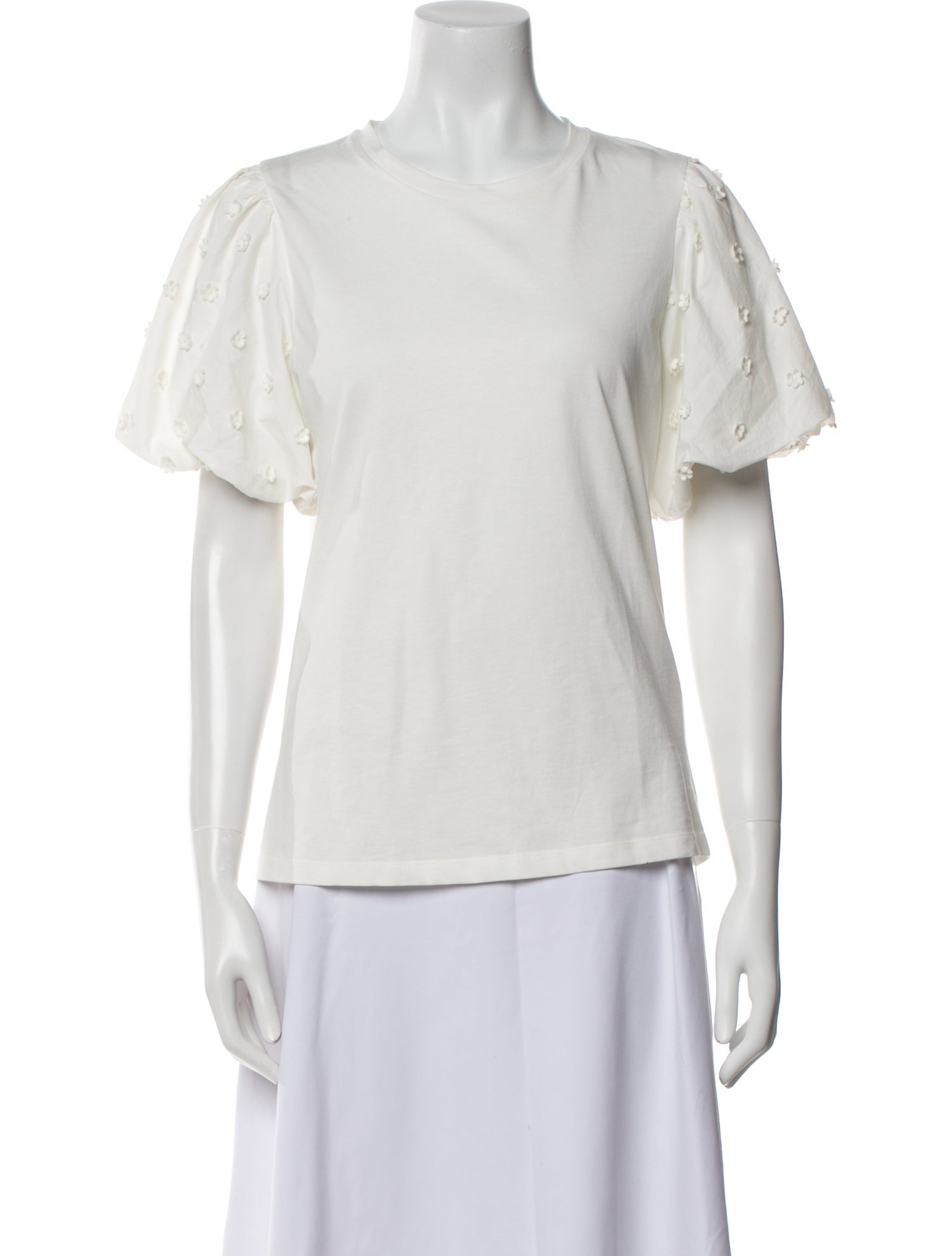 Maje Crew Neck Short Sleeve T-Shirt