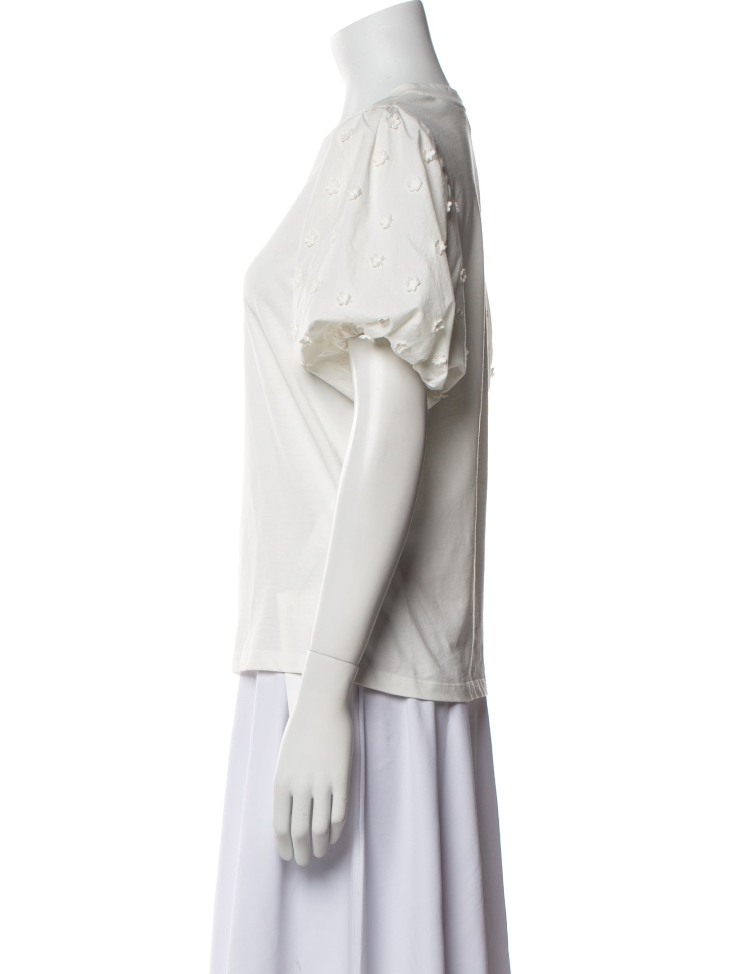 Maje Crew Neck Short Sleeve T-Shirt