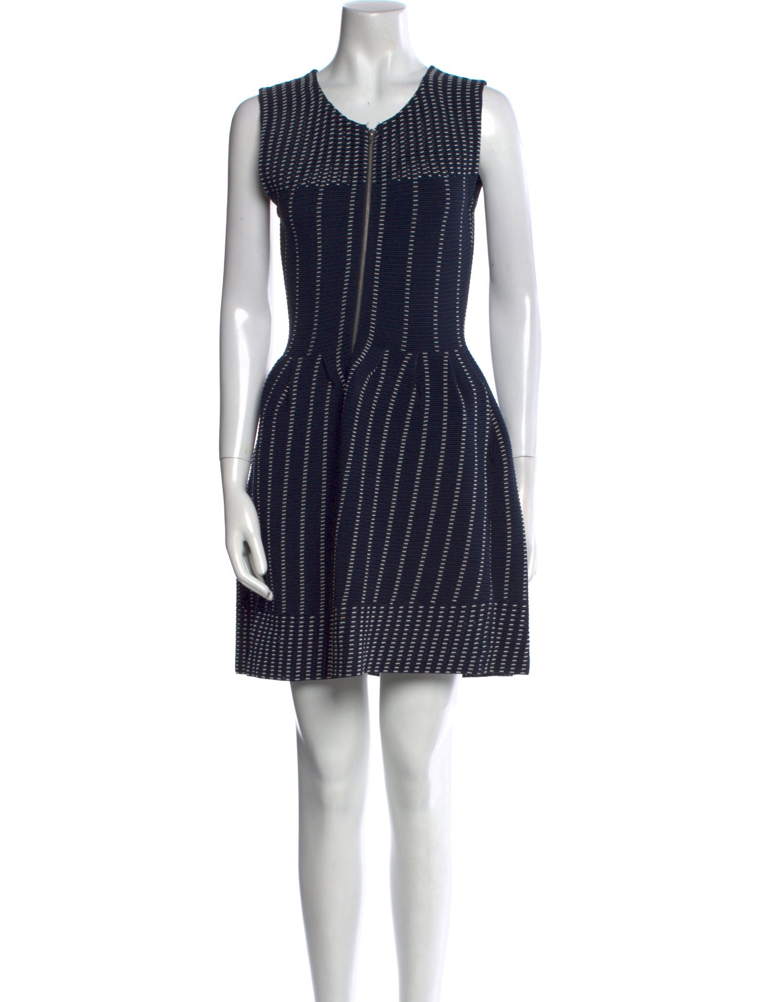 Maje Striped Mini Dress