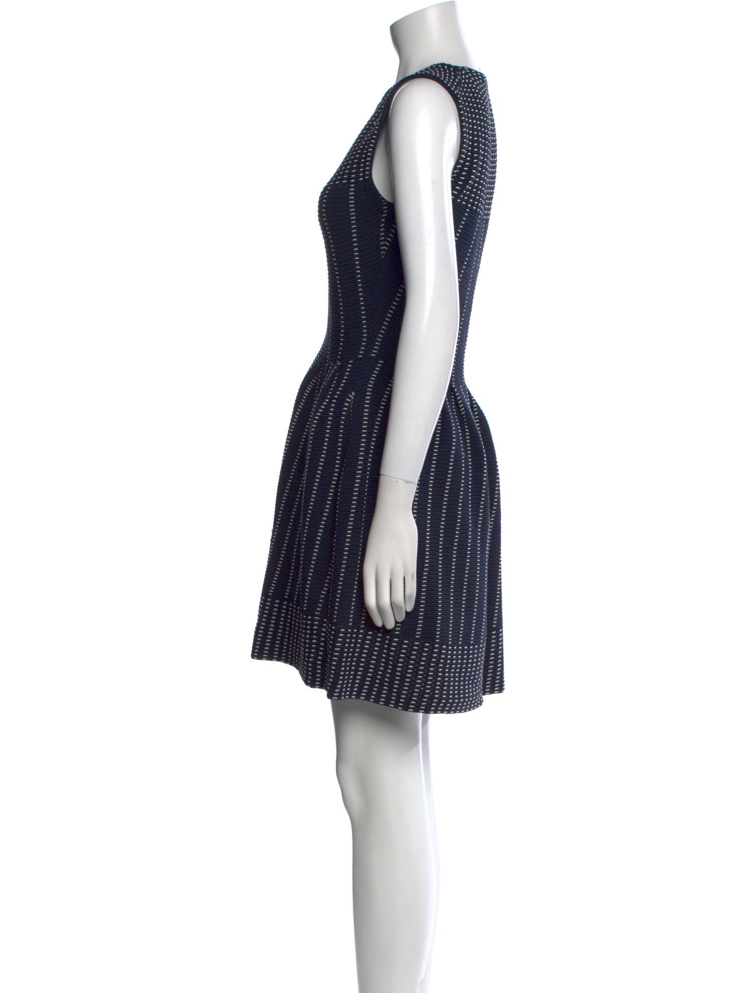 Maje Striped Mini Dress