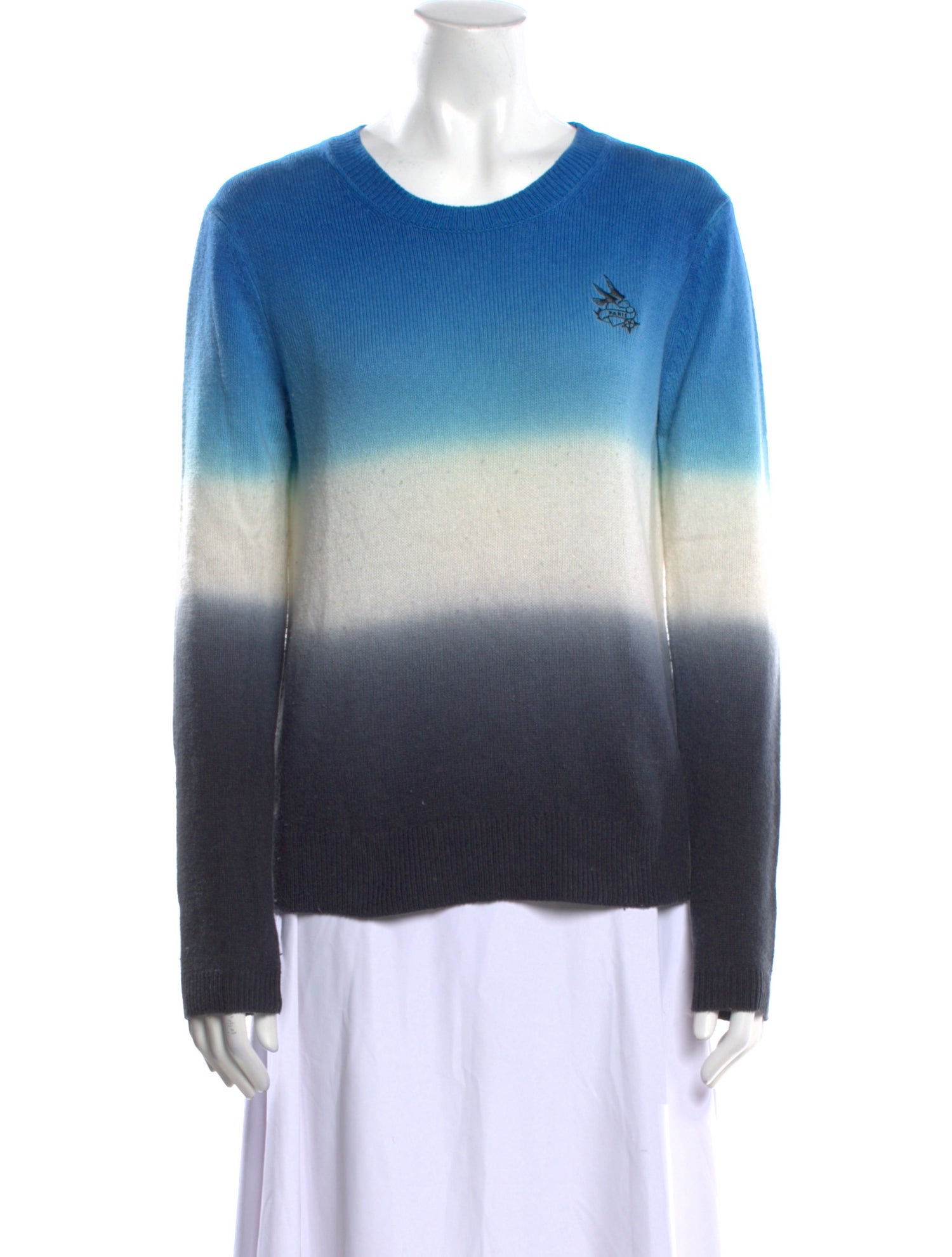 Maje Wool Striped Sweater