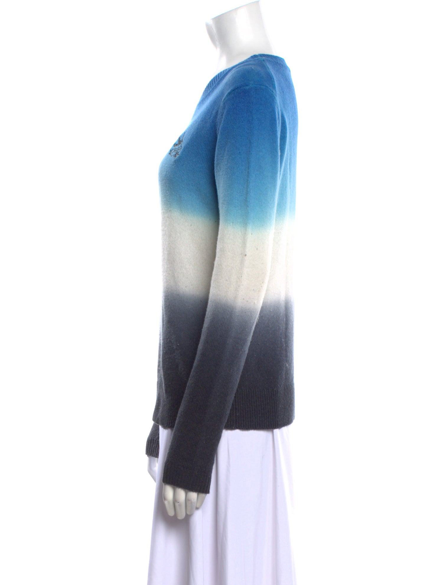 Maje Wool Striped Sweater