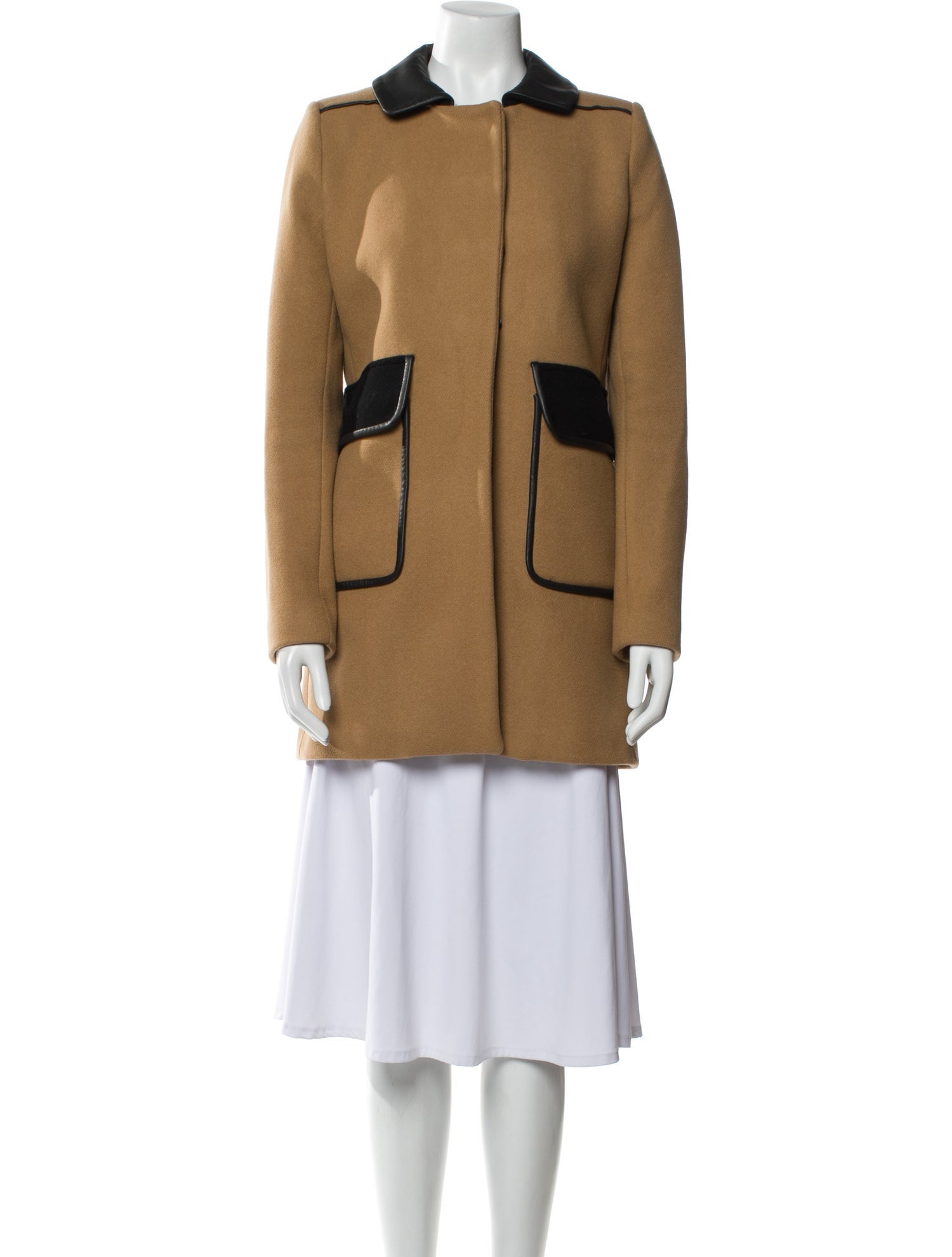 Maje Virgin Wool Coat