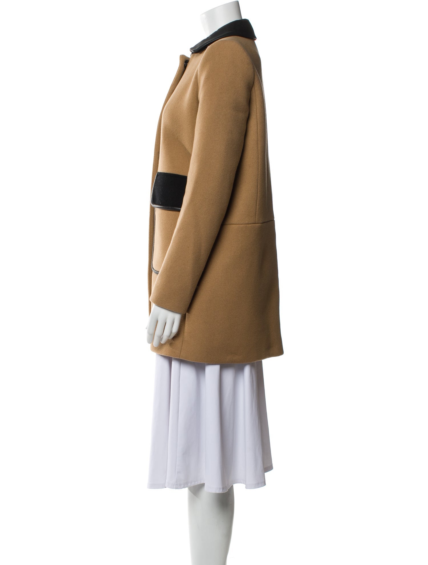Maje Virgin Wool Coat