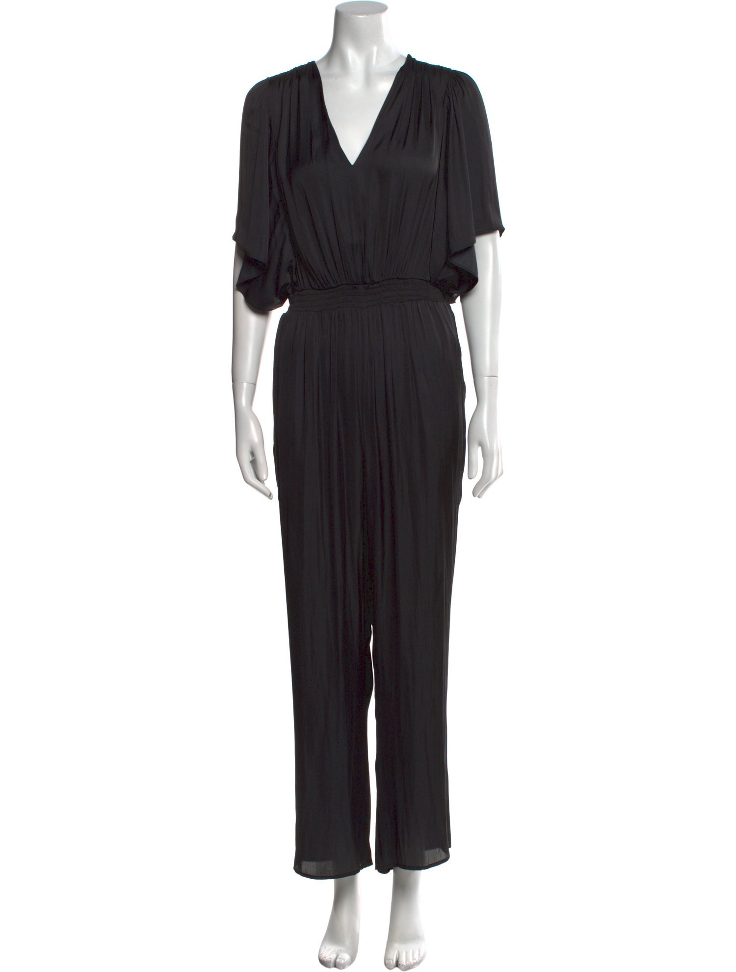 Maje V-Neck Jumpsuit