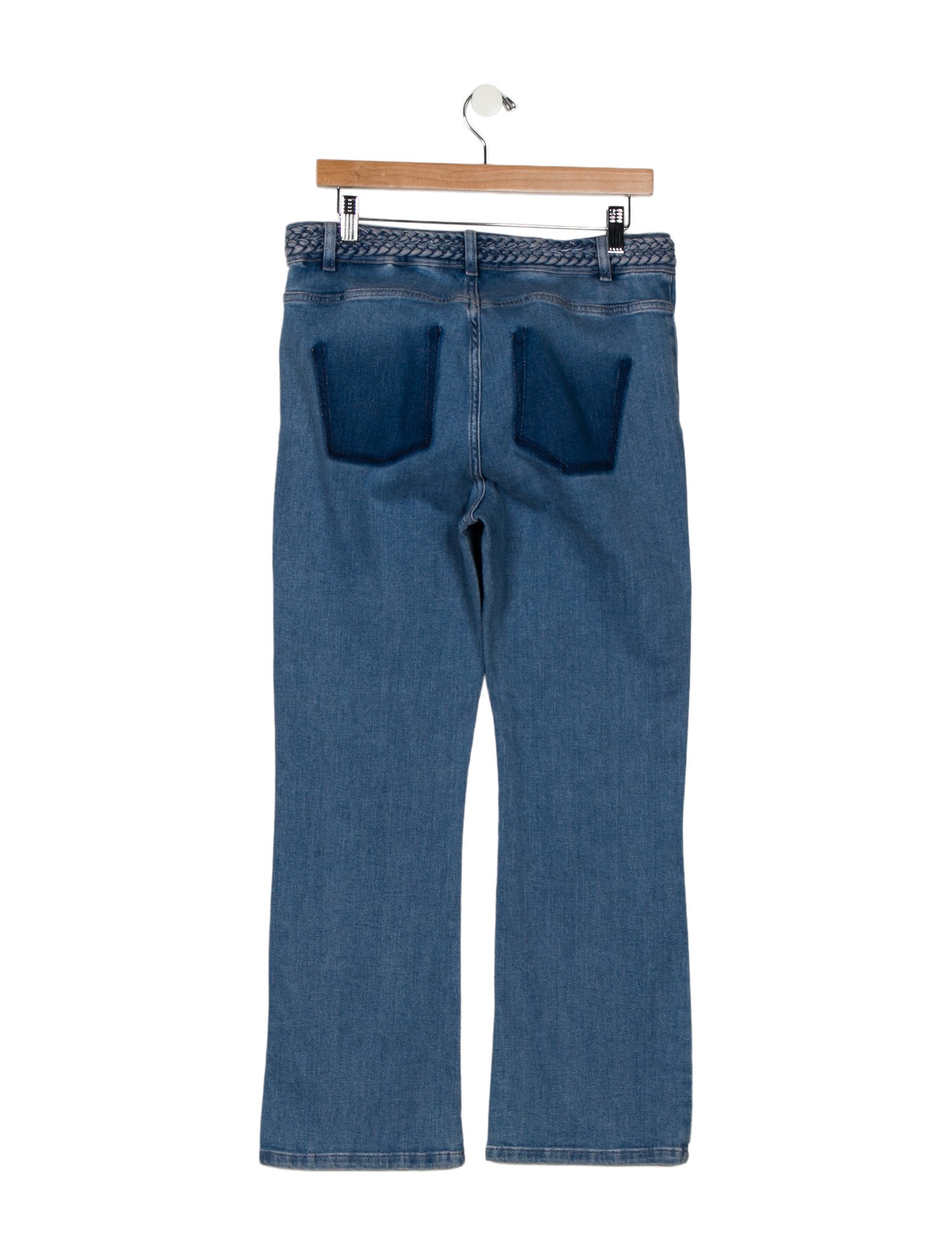 Maje Mid-Rise Wide Leg Jeans