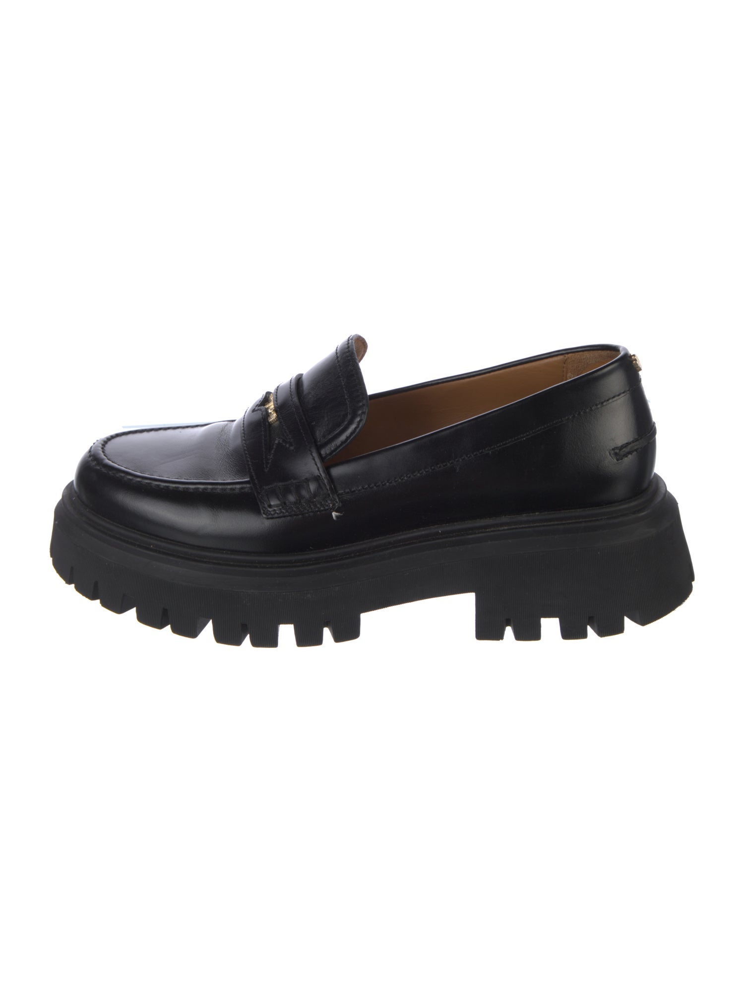 Maje Leather Loafers