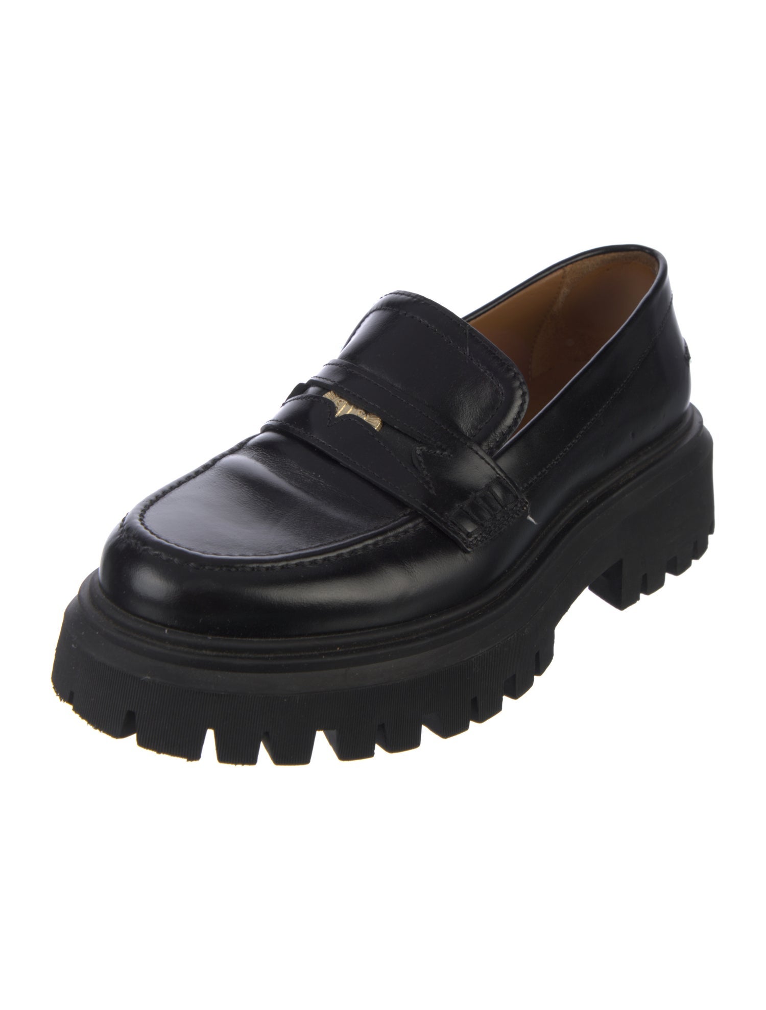 Maje Leather Loafers