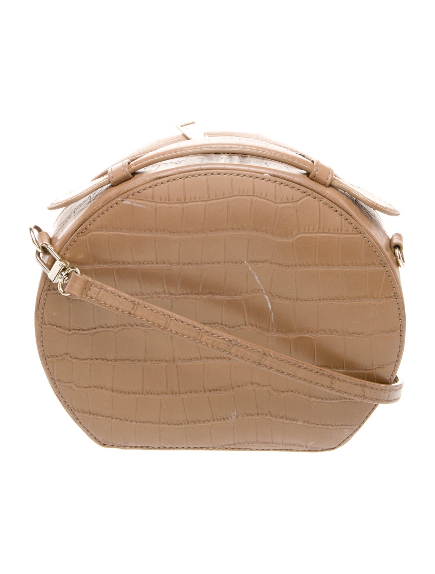 Maje Leather Top Handle Bag