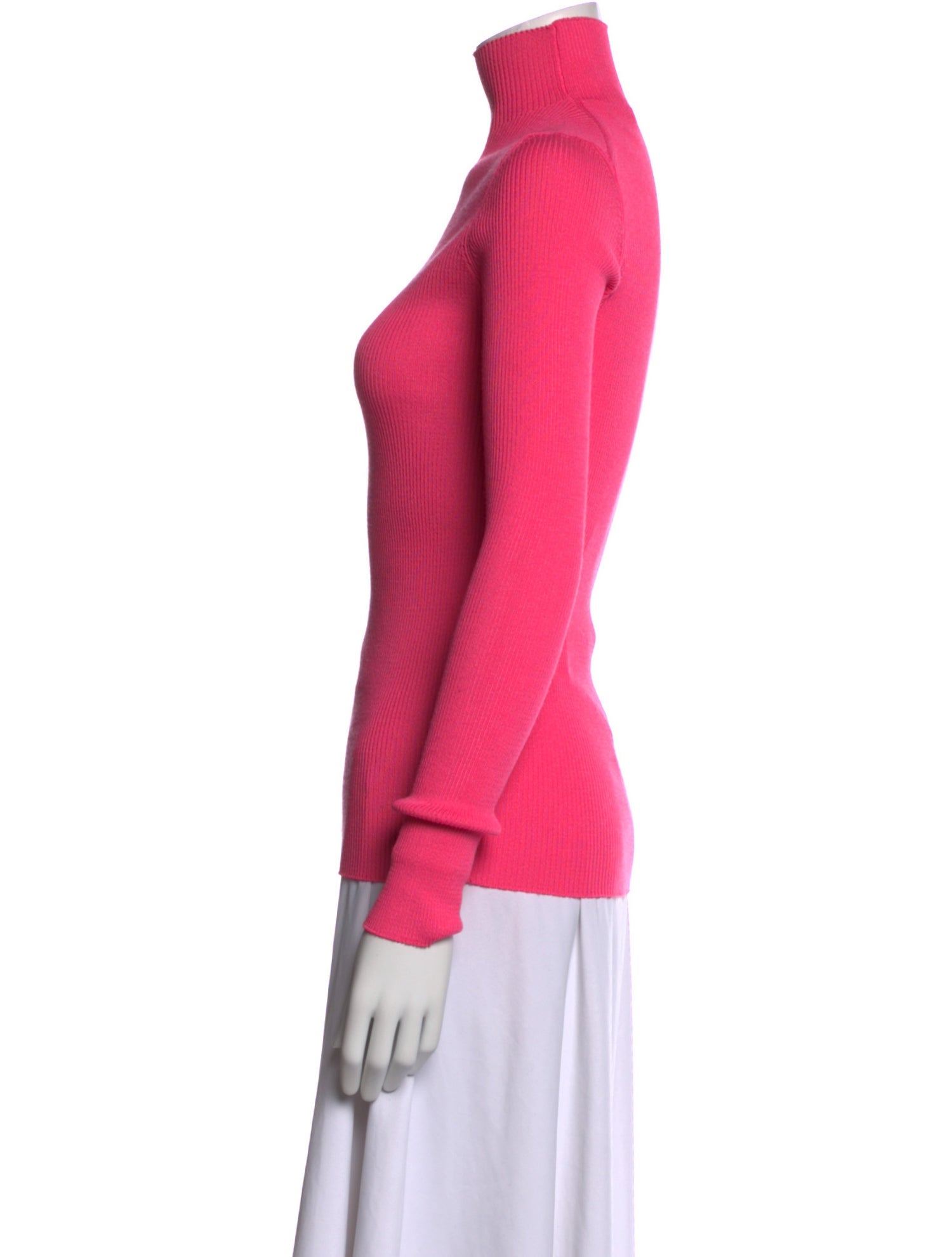 Maje Turtleneck Long Sleeve Top