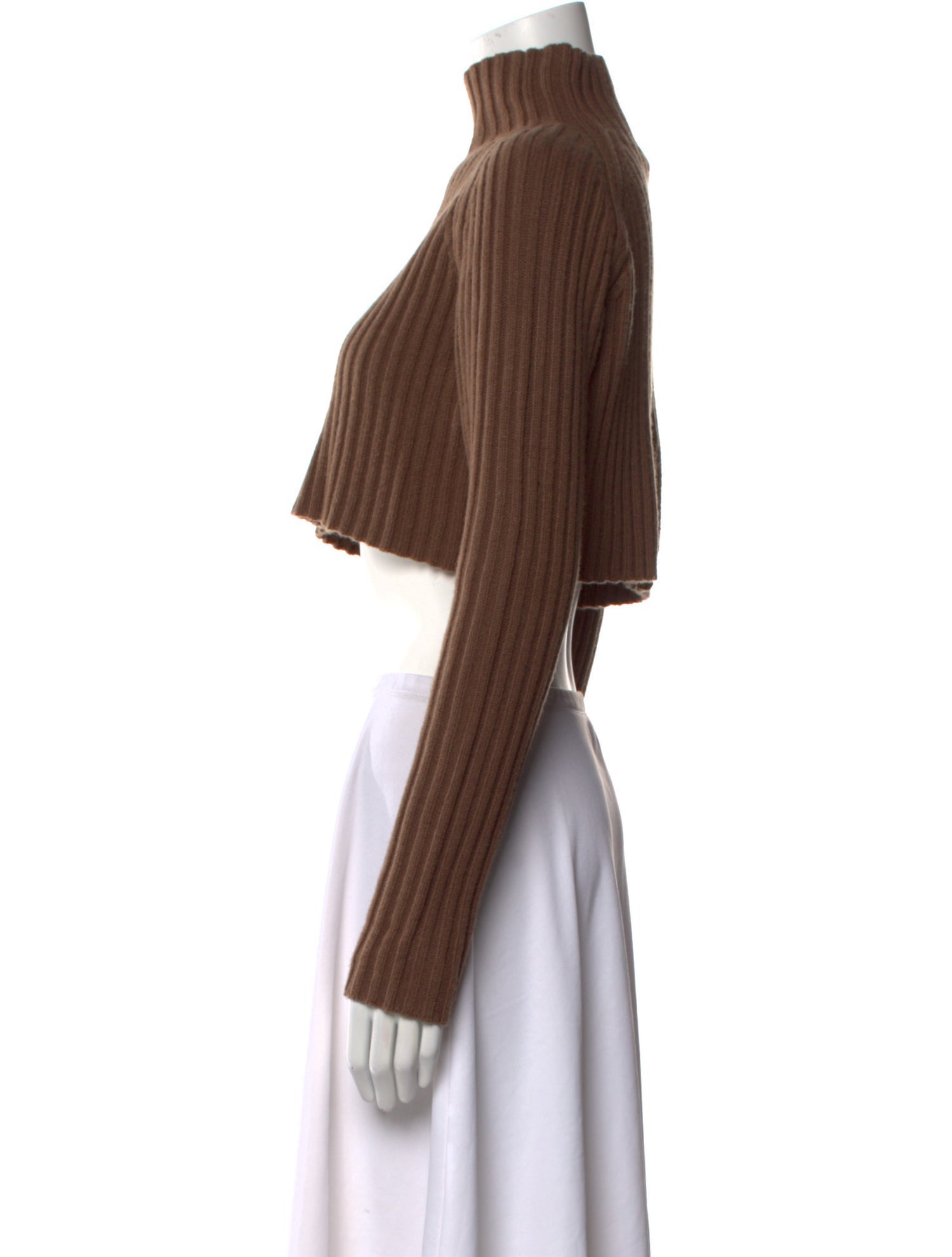 Maje Wool Mock Neck Sweater