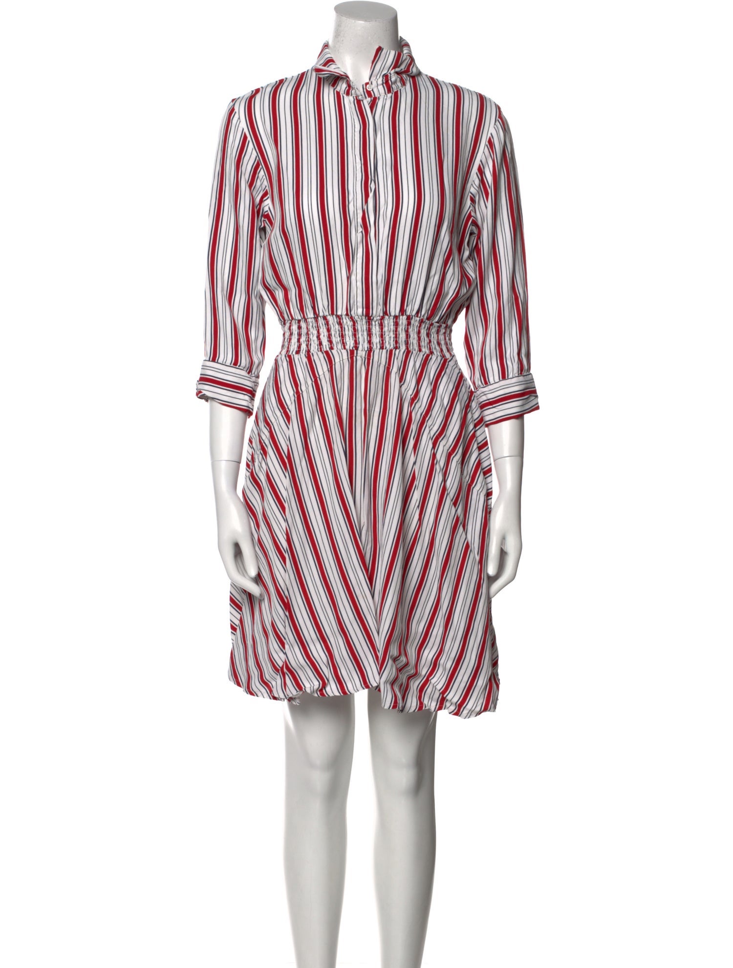 Maje Striped Mini Dress