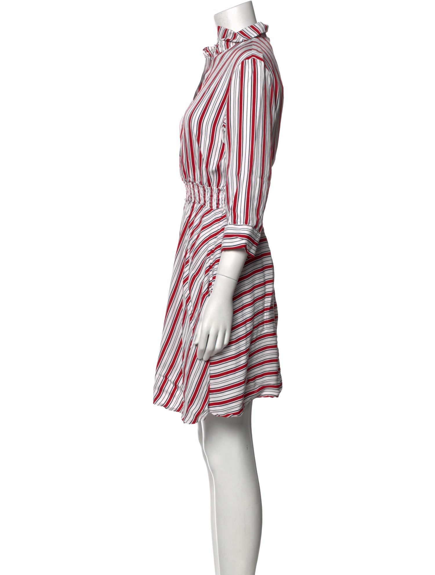 Maje Striped Mini Dress