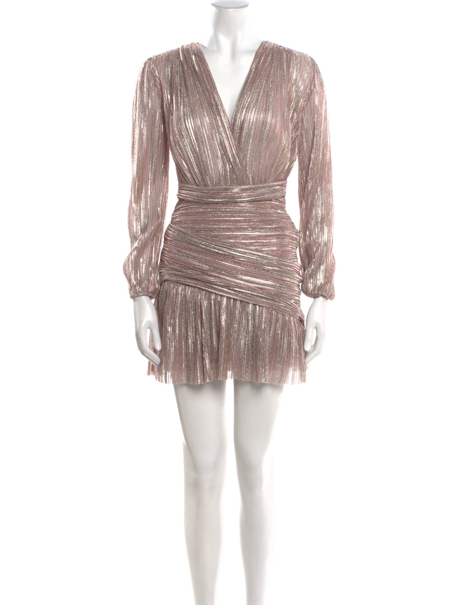 Maje V-Neck Mini Dress w/ Tags