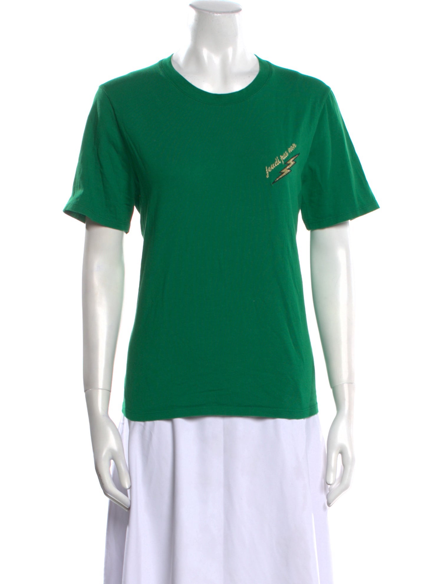 Maje Crew Neck Short Sleeve T-Shirt