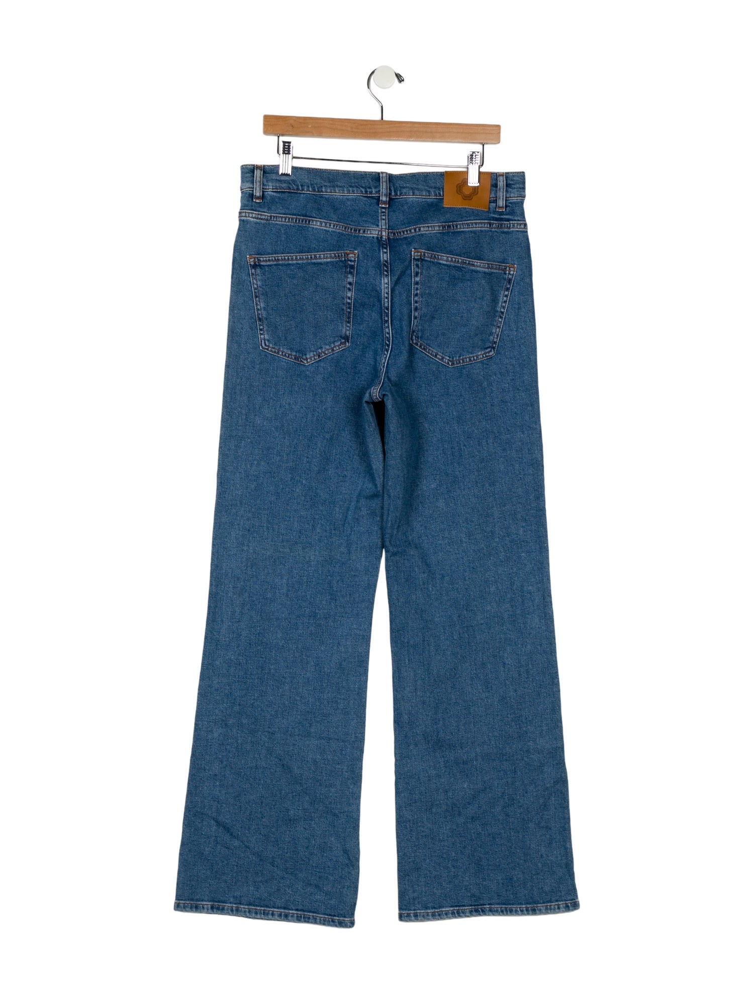 Maje High-Rise Wide Leg Jeans w/ Tags