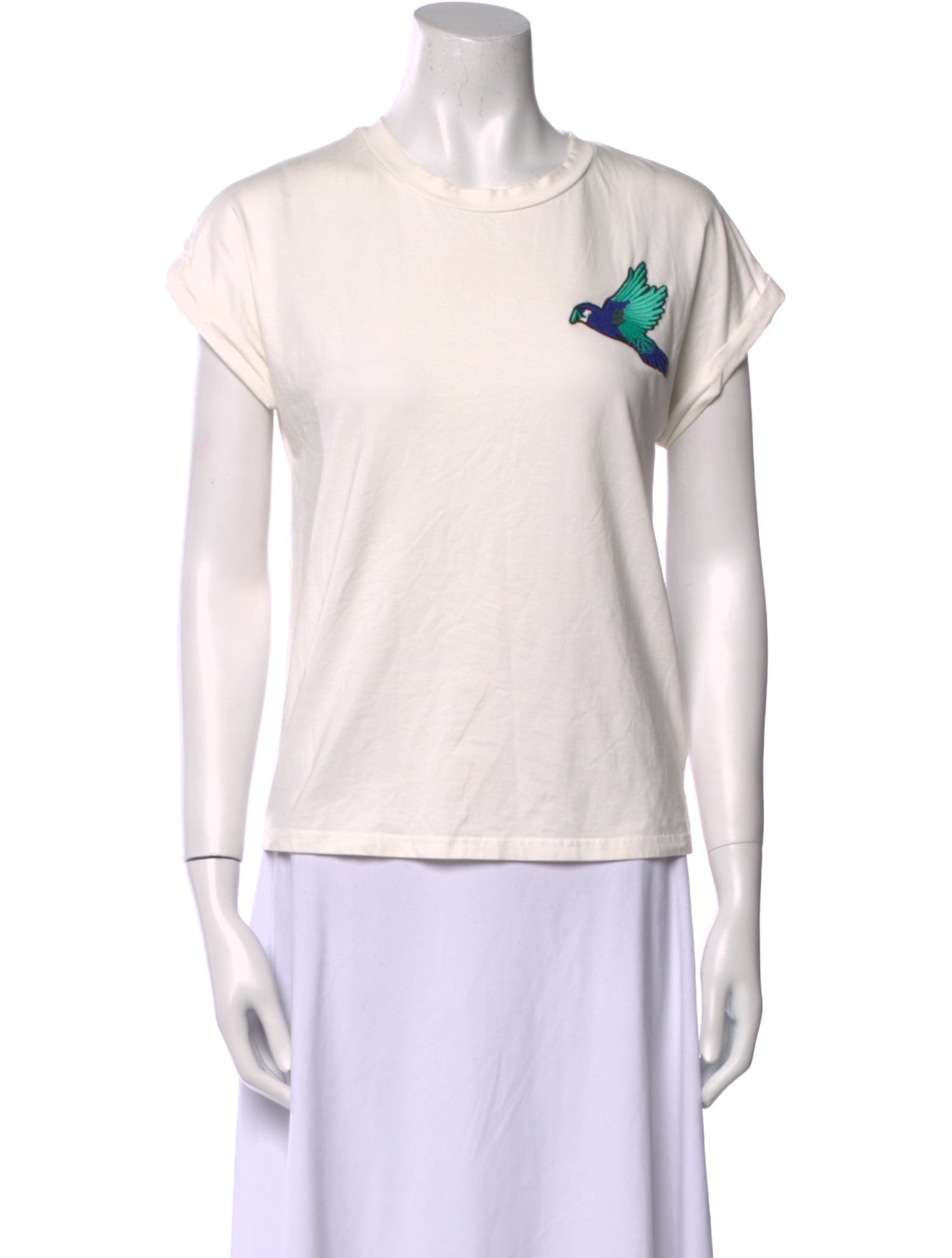 Maje Crew Neck Short Sleeve T-Shirt