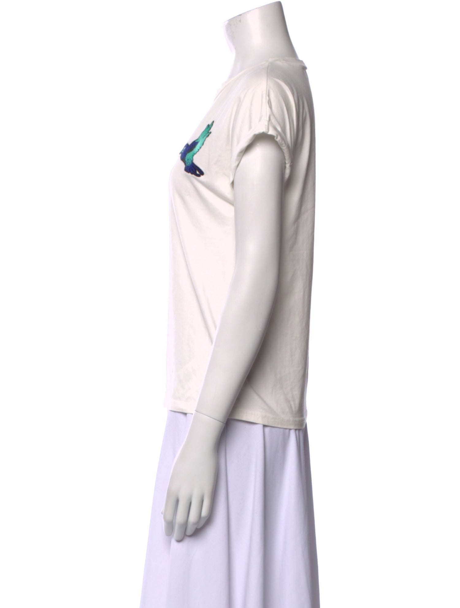 Maje Crew Neck Short Sleeve T-Shirt