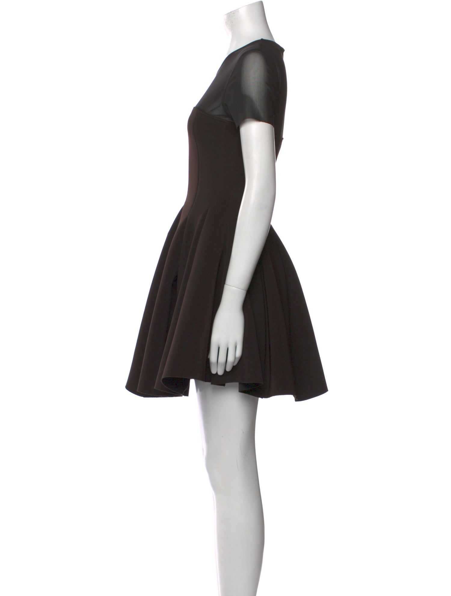 Maje Crew Neck Mini Dress