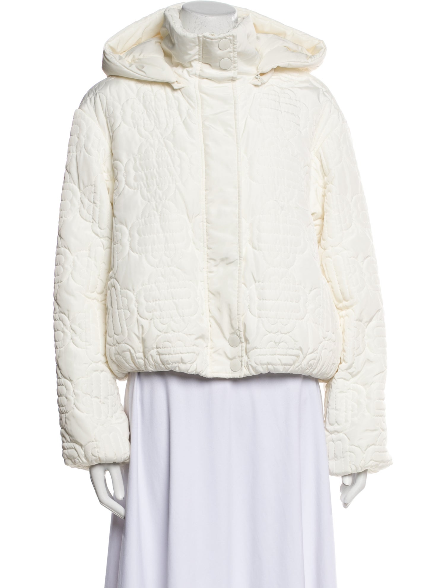 Maje Printed Faux Fur Jacket