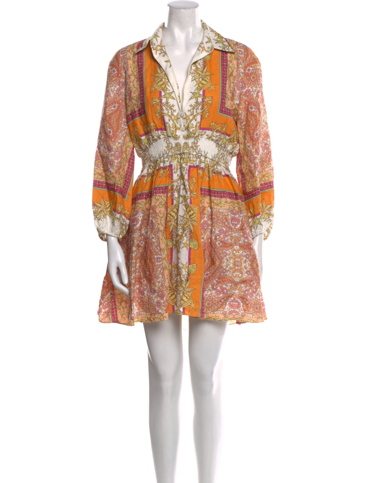 Maje Linen Mini Dress