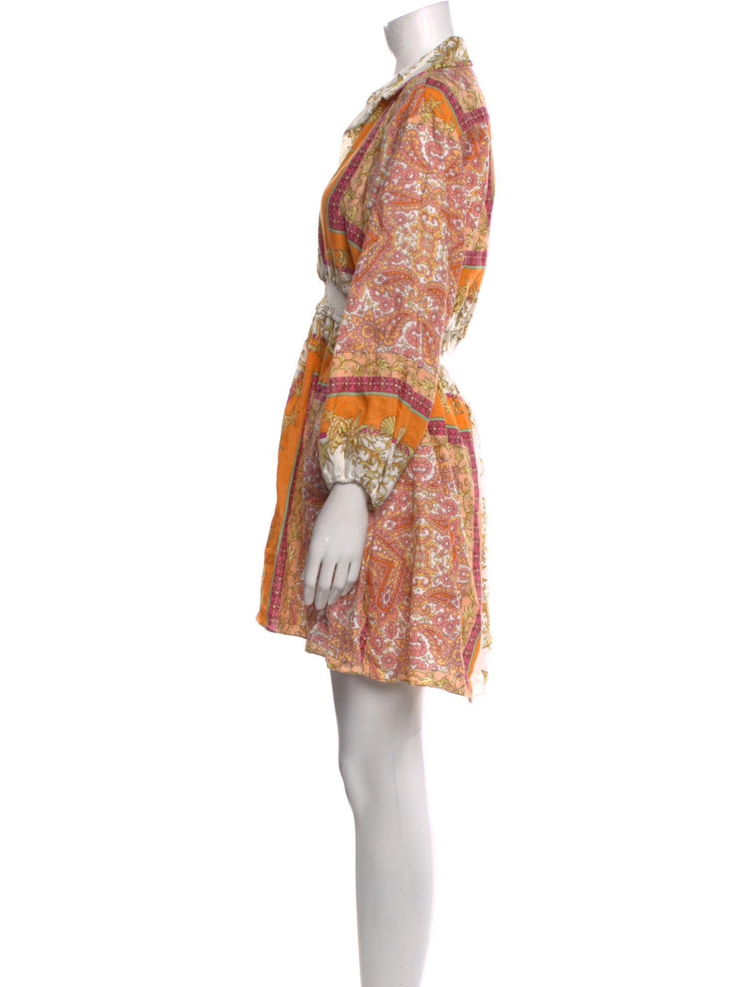 Maje Linen Mini Dress