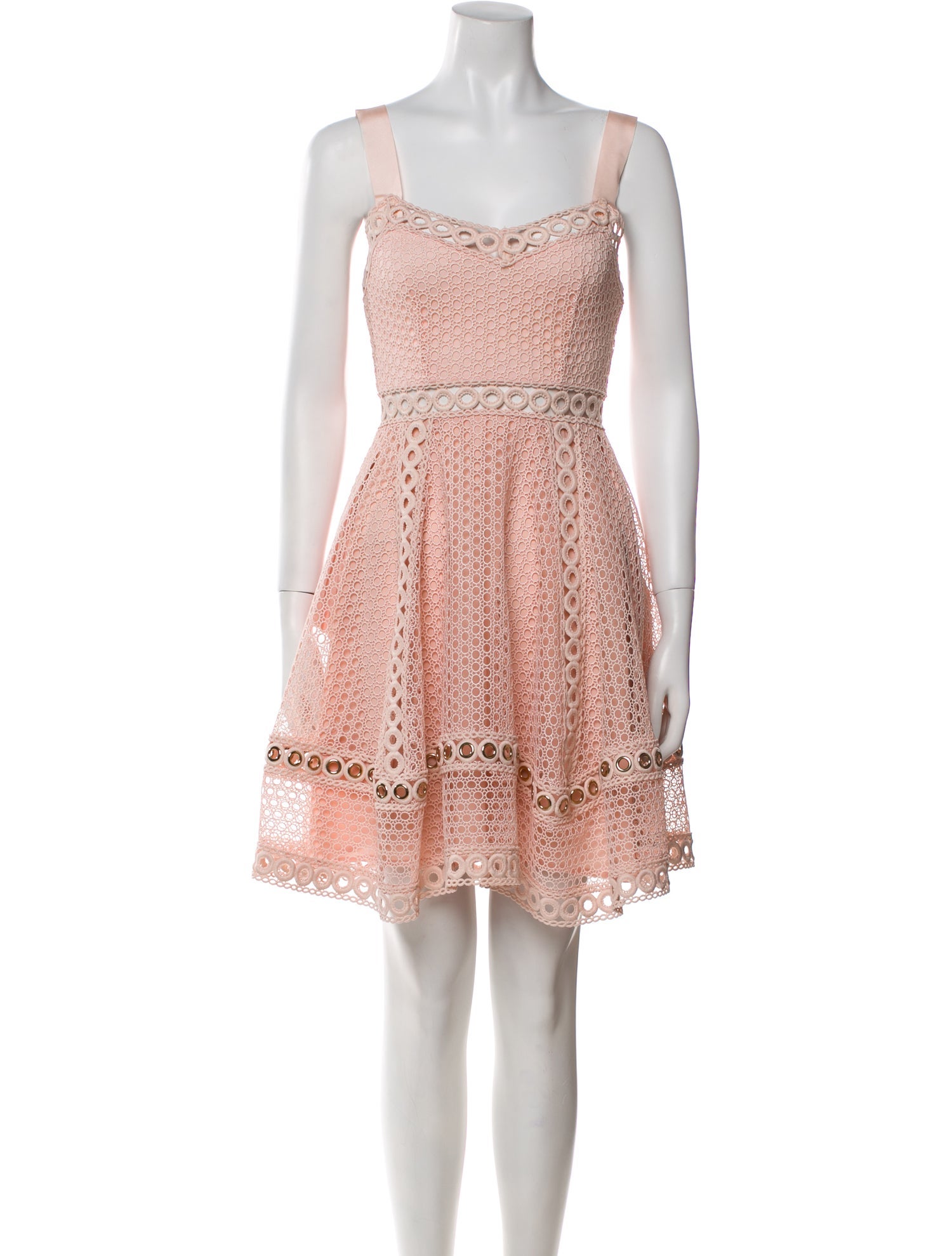 Maje Square Neckline Mini Dress