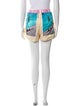 Maje Printed Mini Shorts