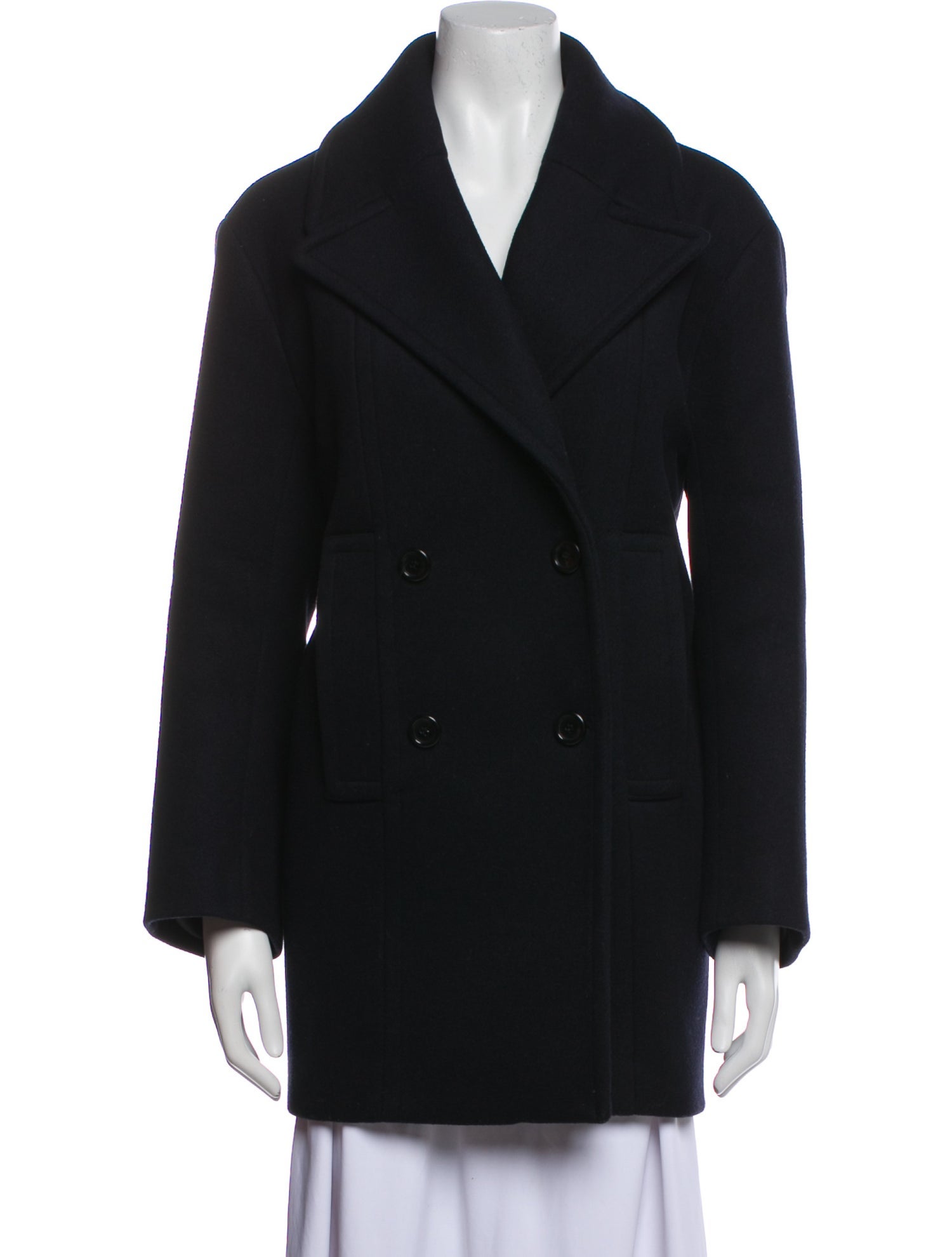 Maje Wool Peacoat