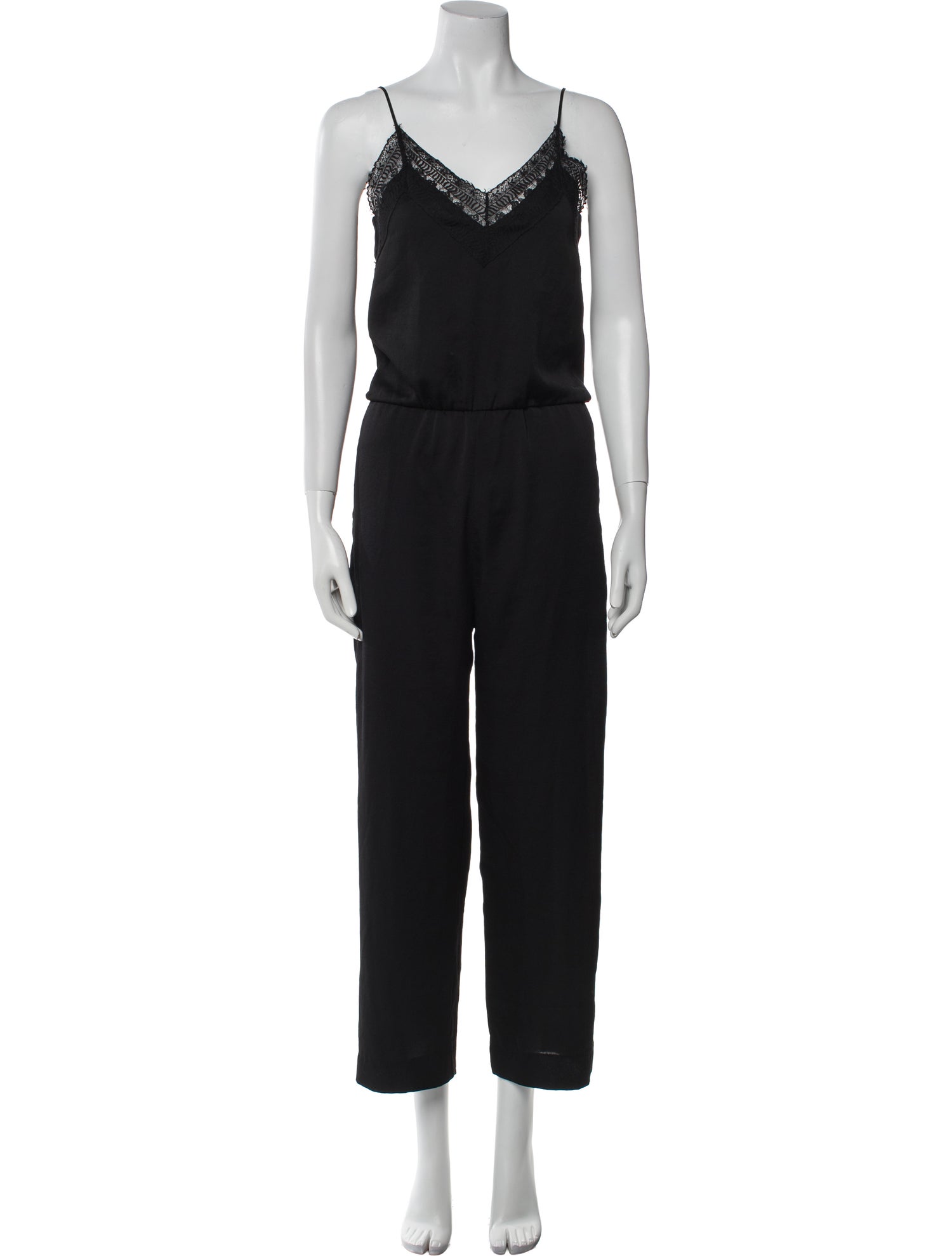 Maje V-Neck Jumpsuit