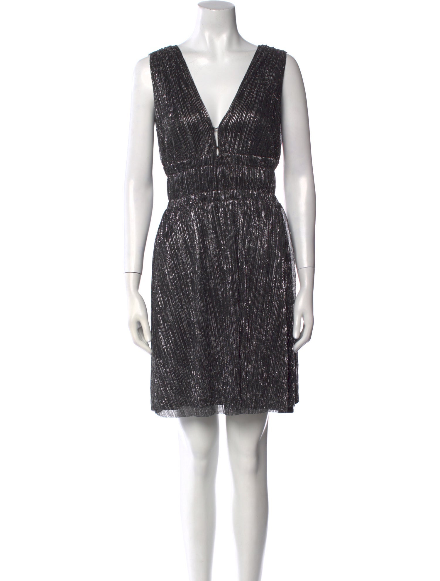 Maje Striped Mini Dress