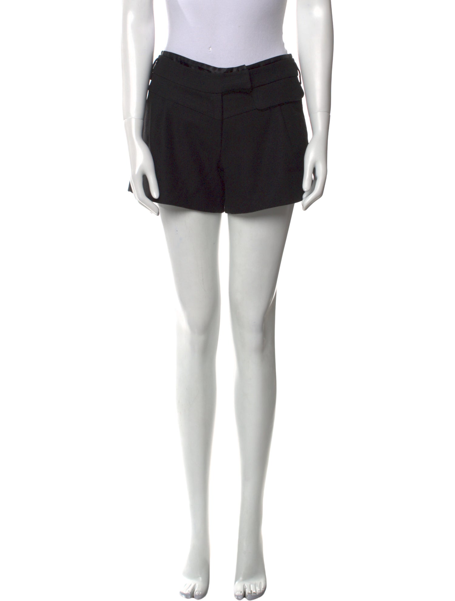 Maje Wool Mini Shorts