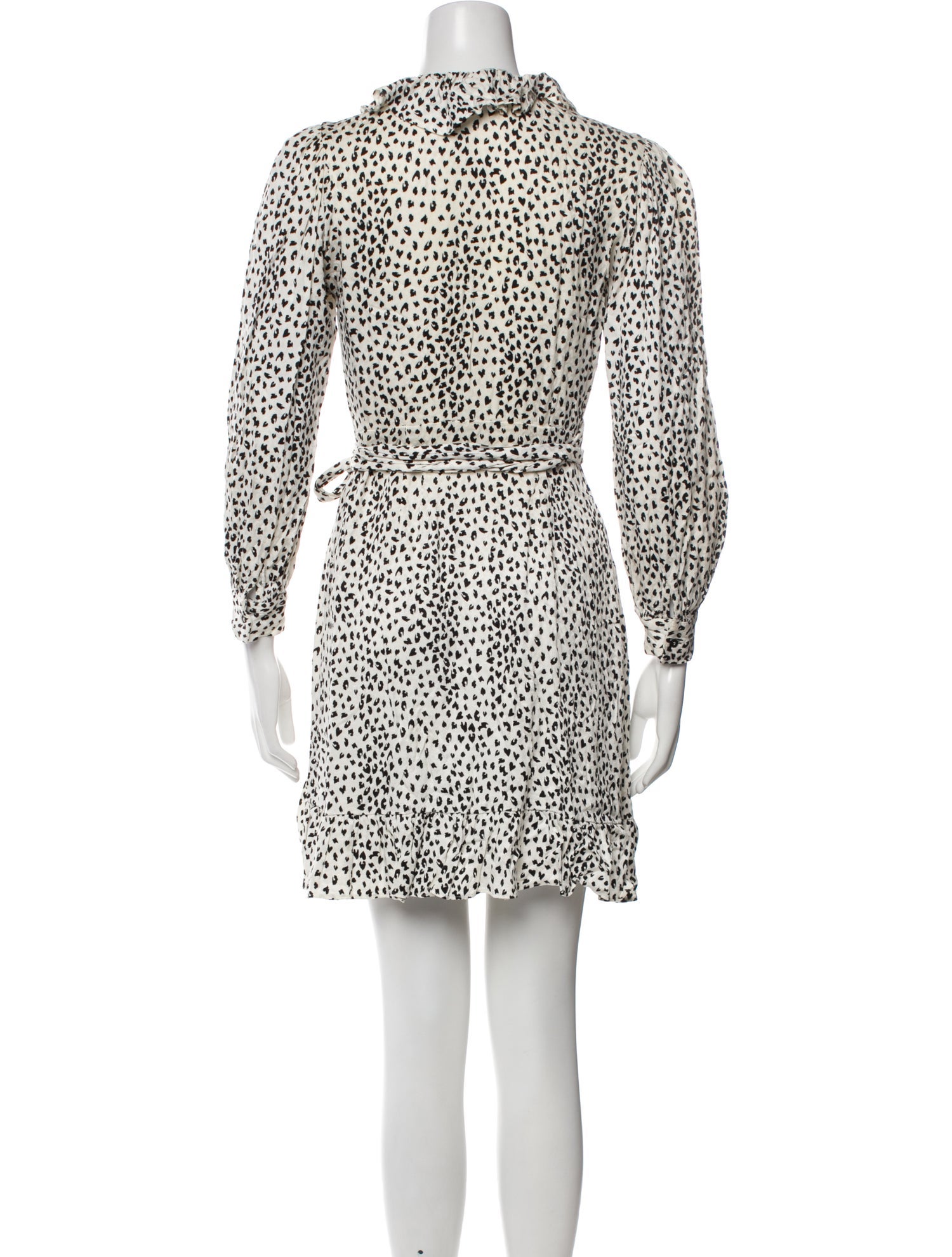 Maje Printed Mini Dress